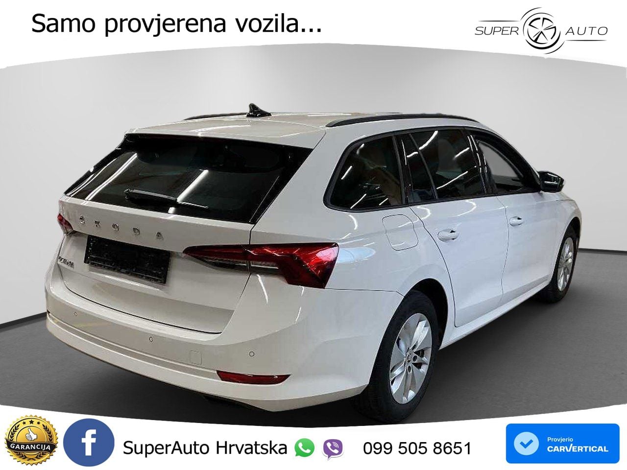 Škoda Octavia Combi 2.0 TDI (150 KS) DSG LED+GR SJED+ACC