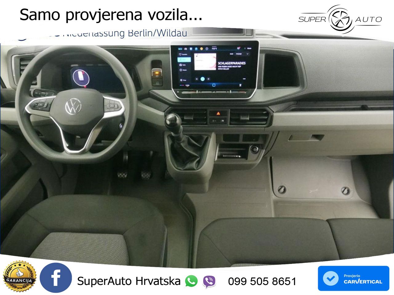 Volkswagen Crafter Kasten Lang AHK GJR RFK Klima AppConnect 140 KS