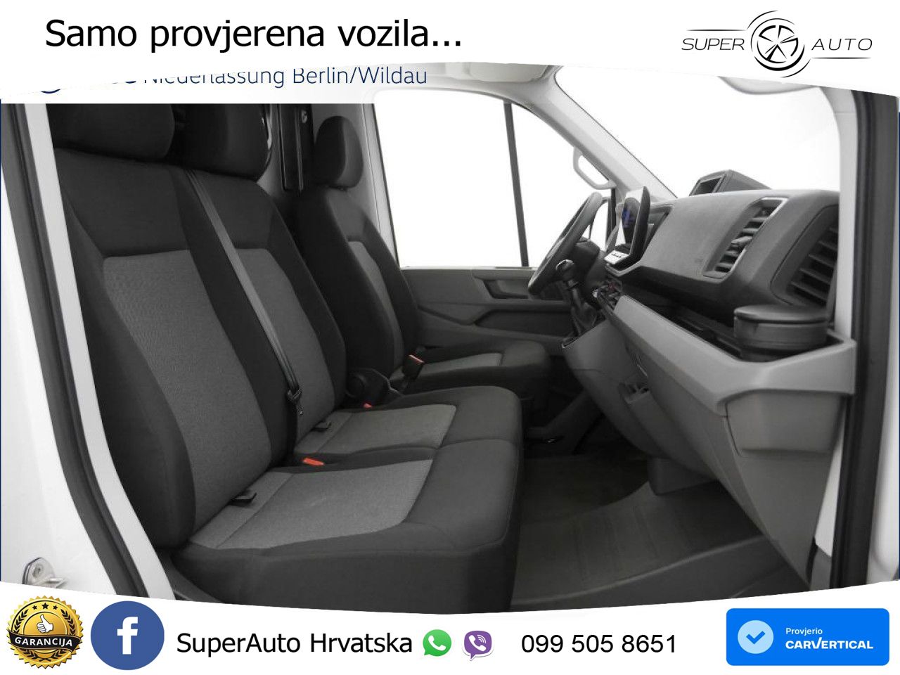 Volkswagen Crafter Kasten Lang AHK GJR RFK Klima AppConnect 140 KS