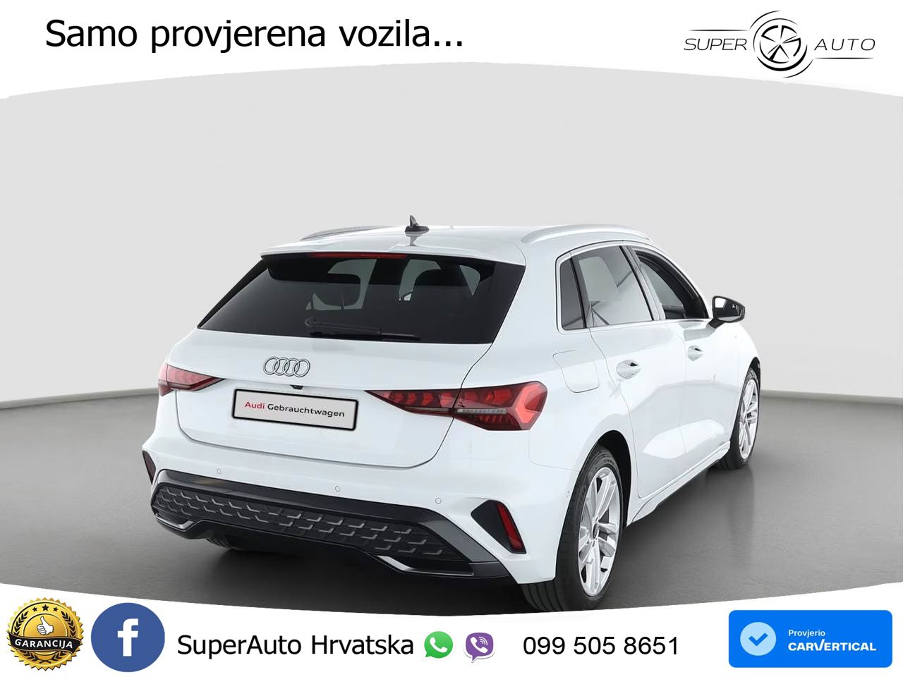 Audi A3 Sportback 30 TFSI (116 KS) S line LED+GR SJED+ACC