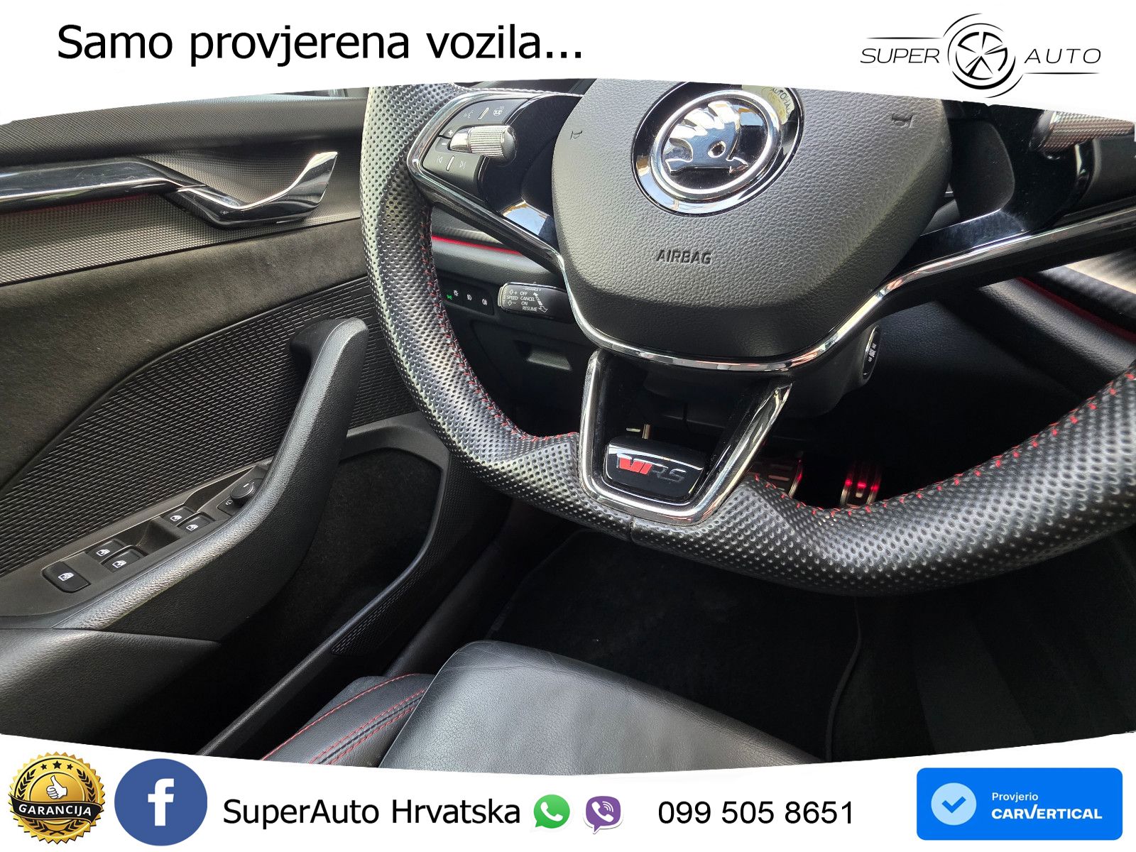 Škoda Octavia Combi RS 2.0 TDI (200 KS) 4x4 DSG LED+GR SJED+ACC