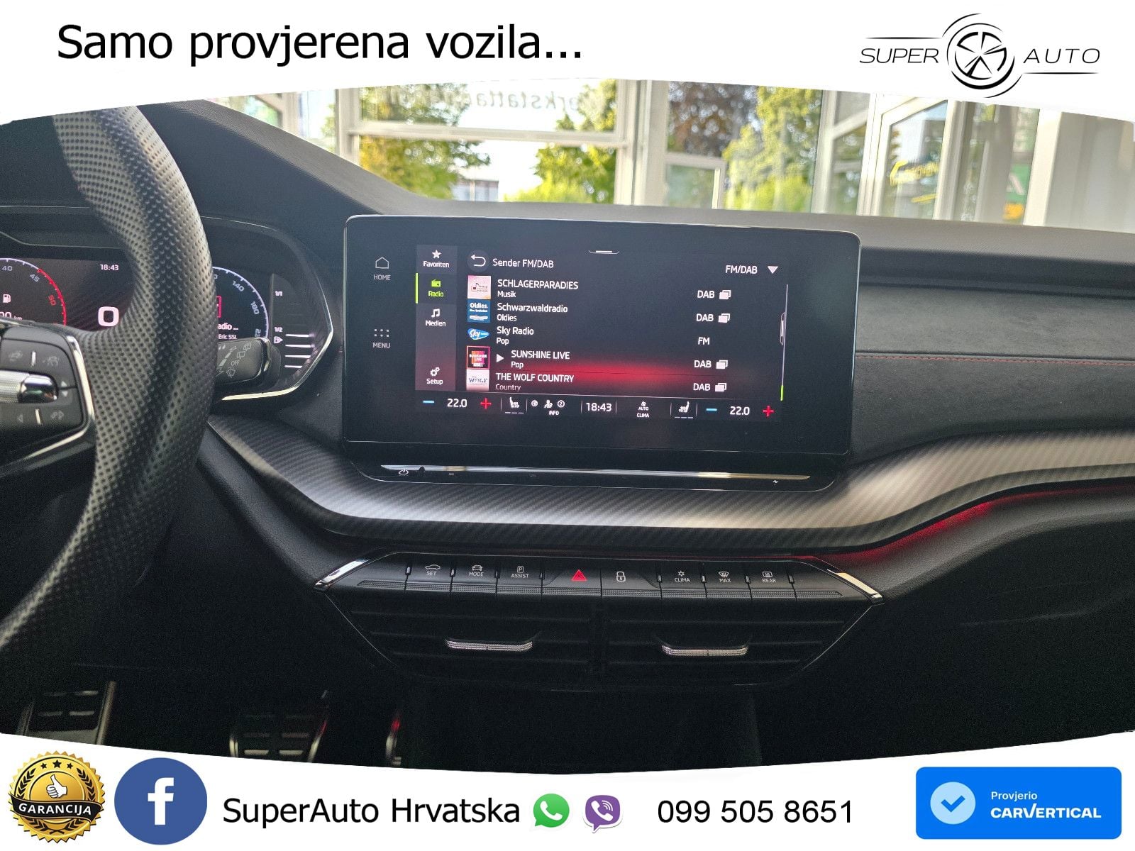 Škoda Octavia Combi RS 2.0 TDI (200 KS) 4x4 DSG LED+GR SJED+ACC