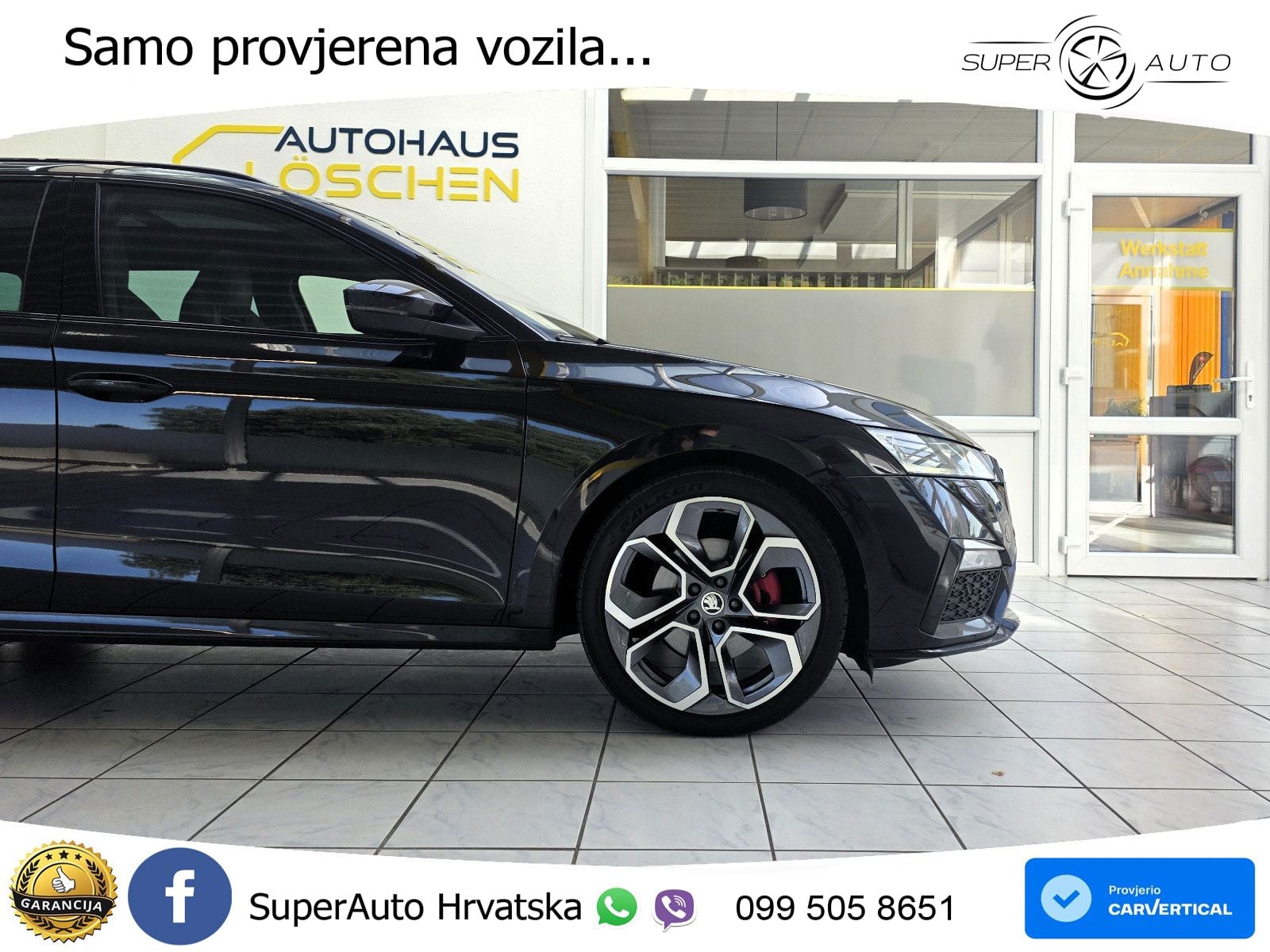 Škoda Octavia Combi RS 2.0 TDI (200 KS) 4x4 DSG LED+GR SJED+ACC