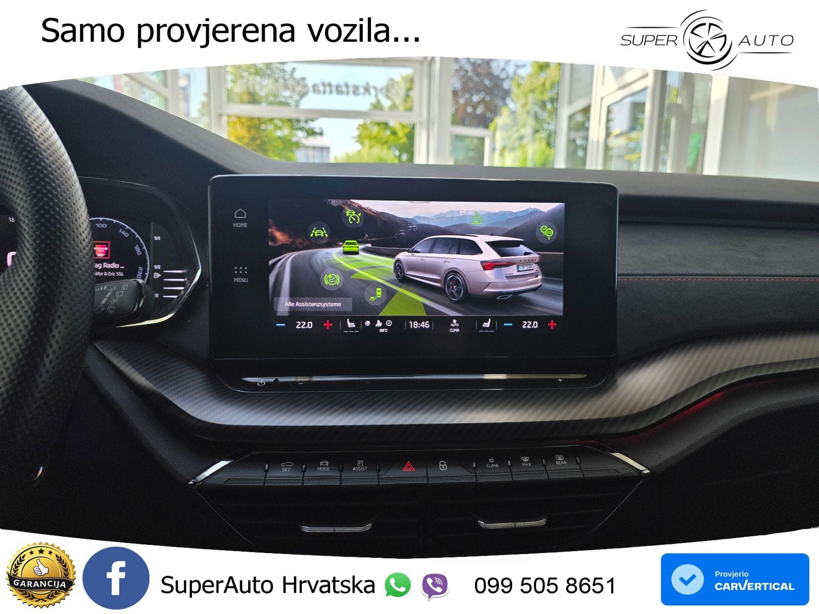 Škoda Octavia Combi RS 2.0 TDI (200 KS) 4x4 DSG LED+GR SJED+ACC