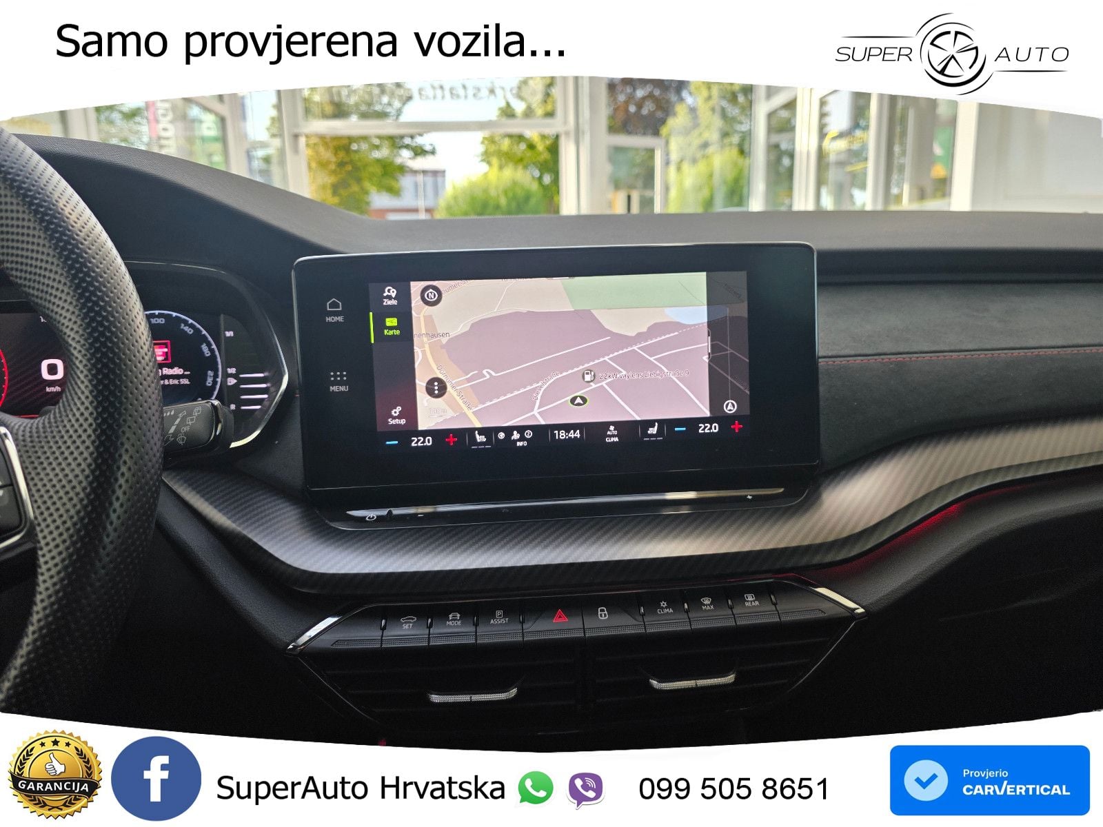 Škoda Octavia Combi RS 2.0 TDI (200 KS) 4x4 DSG LED+GR SJED+ACC