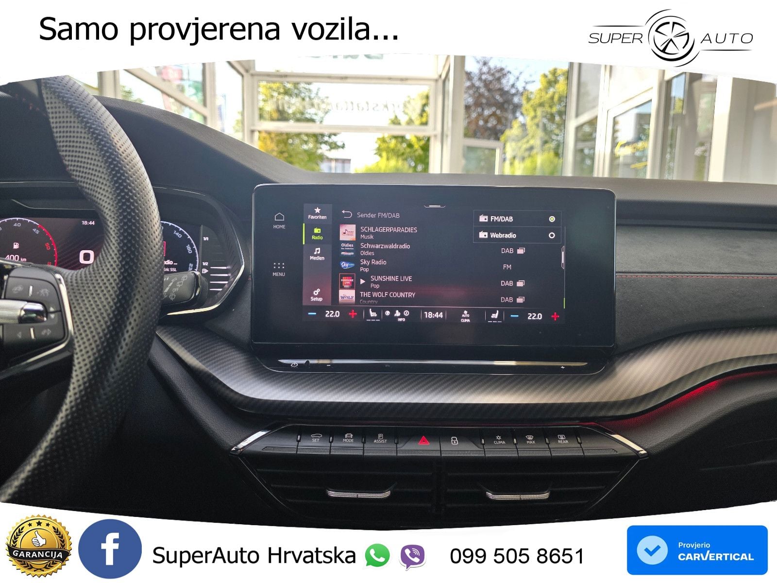 Škoda Octavia Combi RS 2.0 TDI (200 KS) 4x4 DSG LED+GR SJED+ACC