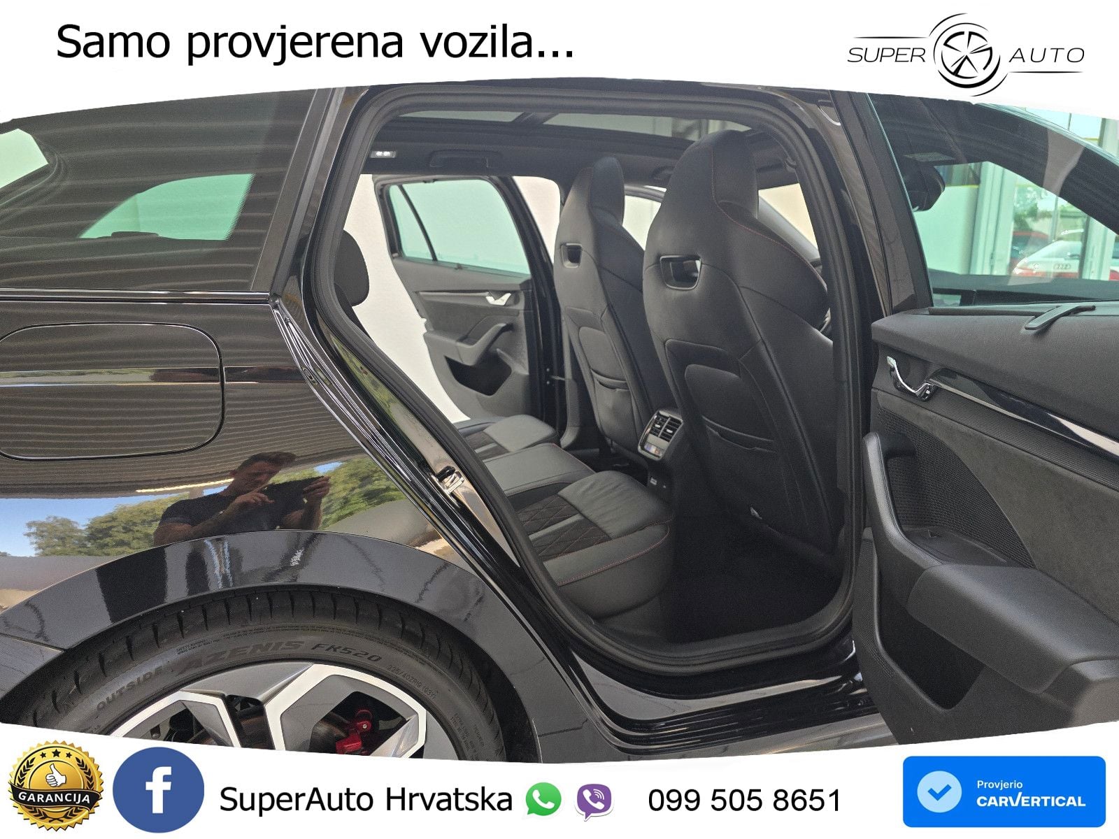 Škoda Octavia Combi RS 2.0 TDI (200 KS) 4x4 DSG LED+GR SJED+ACC