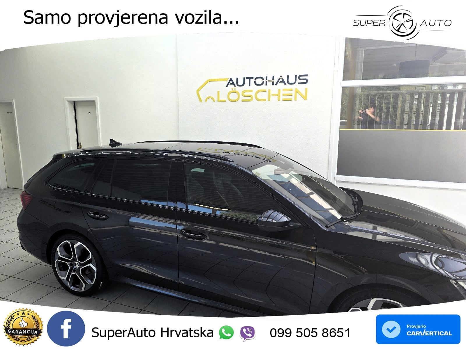 Škoda Octavia Combi RS 2.0 TDI (200 KS) 4x4 DSG LED+GR SJED+ACC