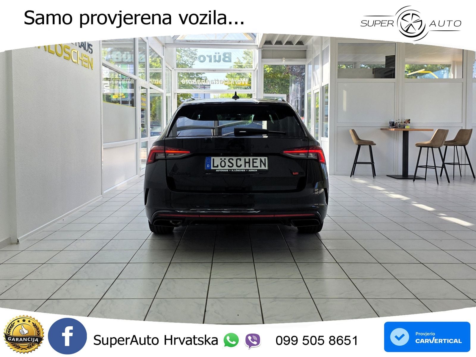 Škoda Octavia Combi RS 2.0 TDI (200 KS) 4x4 DSG LED+GR SJED+ACC