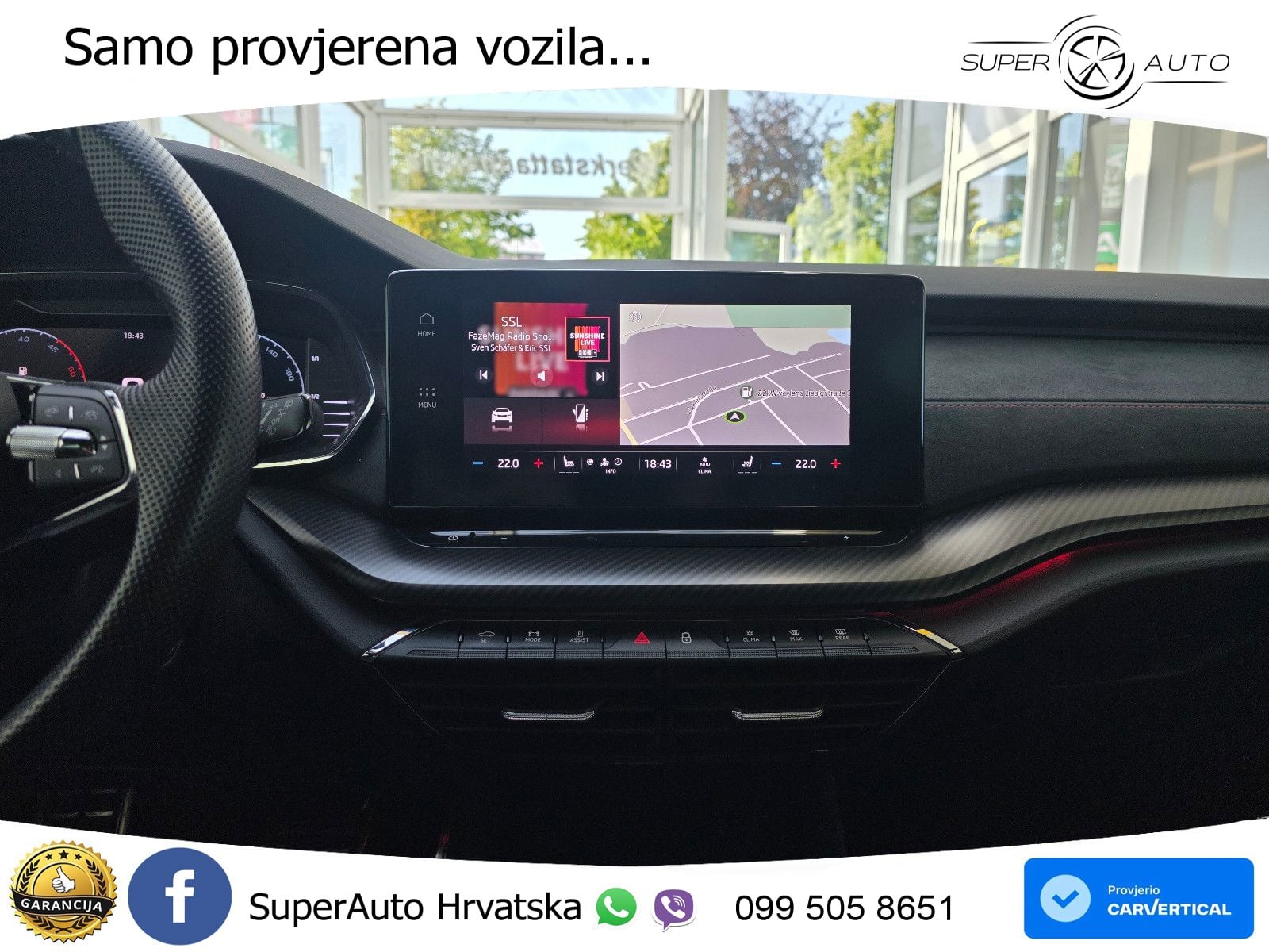Škoda Octavia Combi RS 2.0 TDI (200 KS) 4x4 DSG LED+GR SJED+ACC