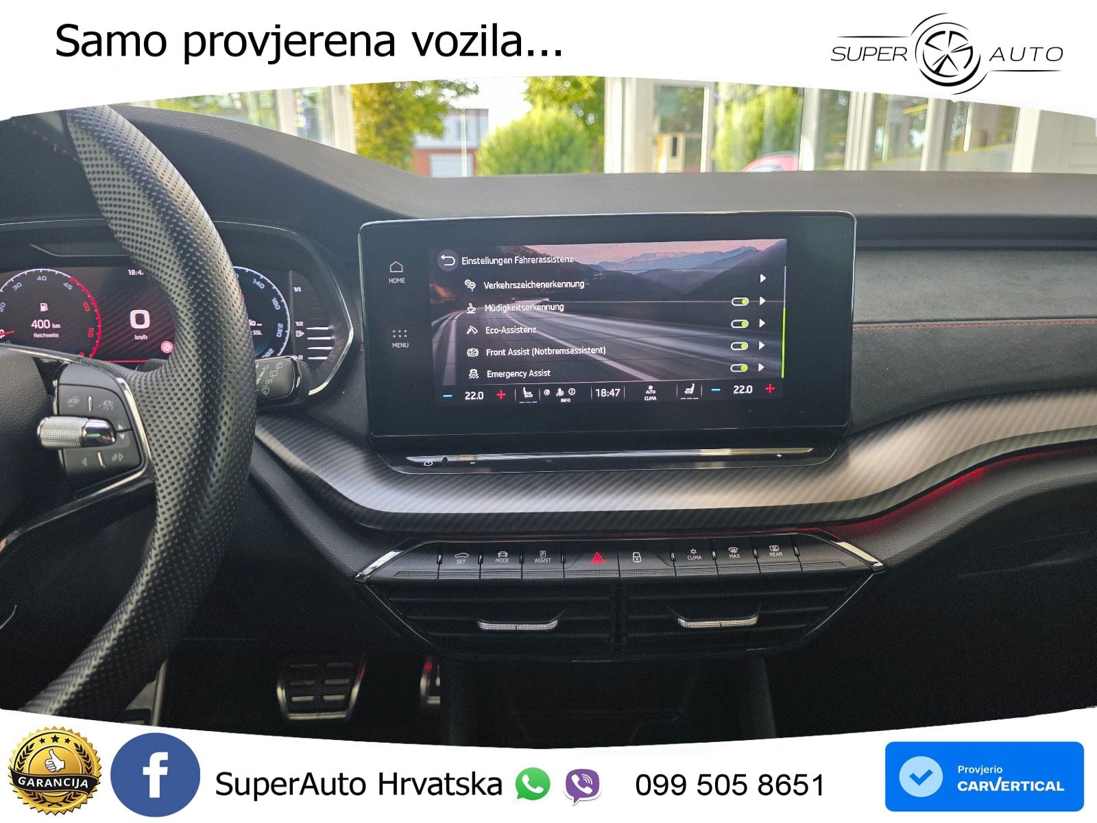 Škoda Octavia Combi RS 2.0 TDI (200 KS) 4x4 DSG LED+GR SJED+ACC