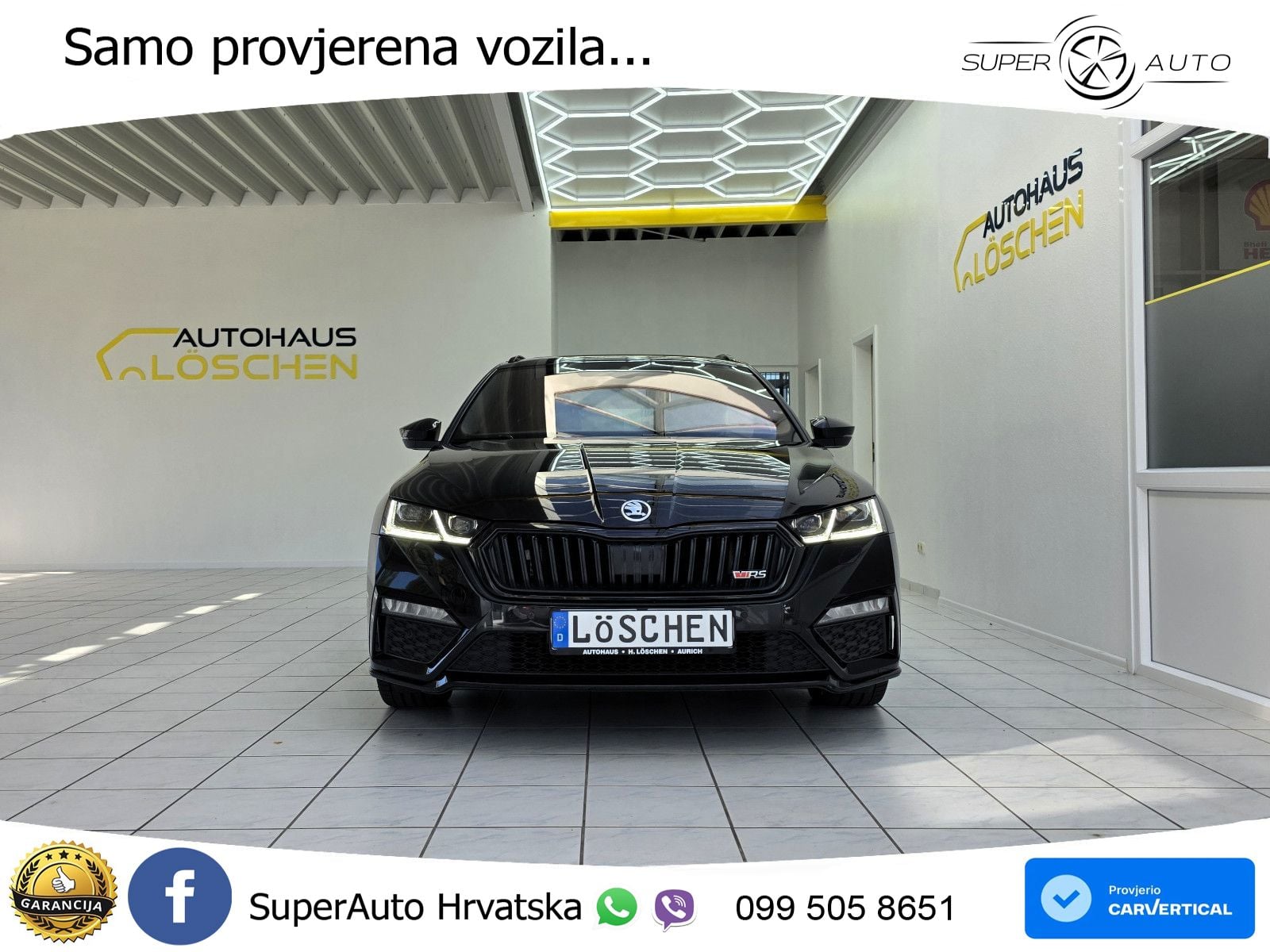 Škoda Octavia Combi RS 2.0 TDI (200 KS) 4x4 DSG LED+GR SJED+ACC