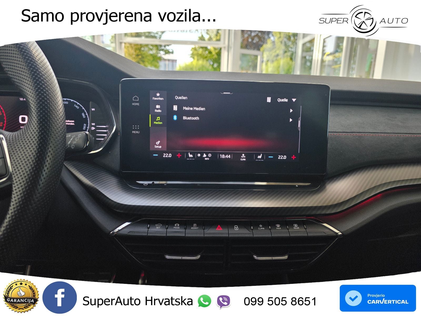 Škoda Octavia Combi RS 2.0 TDI (200 KS) 4x4 DSG LED+GR SJED+ACC