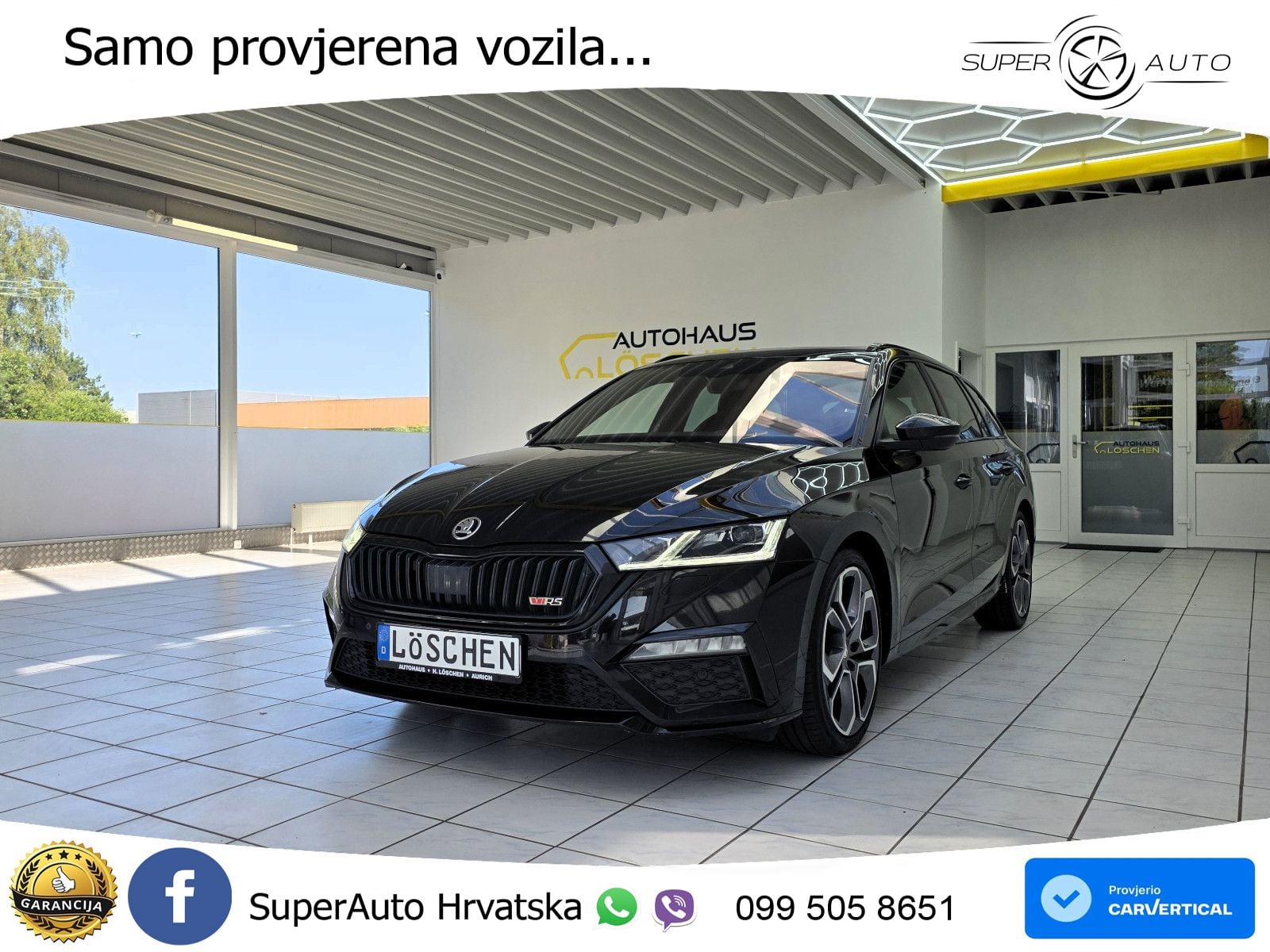 Škoda Octavia Combi RS 2.0 TDI (200 KS) 4x4 DSG LED+GR SJED+ACC