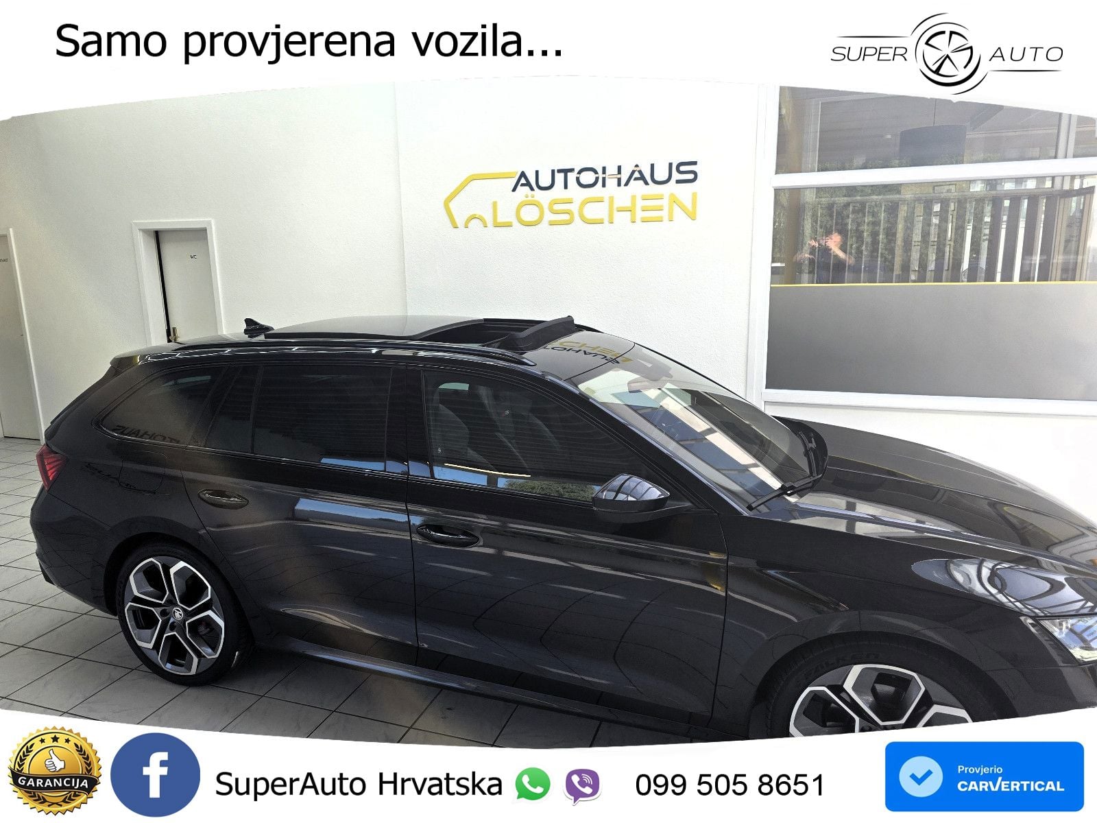 Škoda Octavia Combi RS 2.0 TDI (200 KS) 4x4 DSG LED+GR SJED+ACC