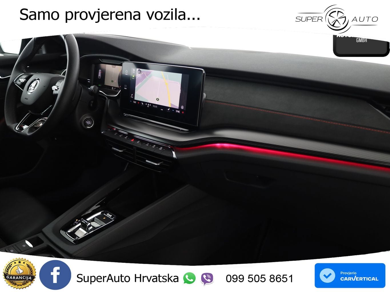 Škoda Octavia Combi RS 2.0 TDI (200 KS) 4x4 DSG LED+GR SJED+ACC
