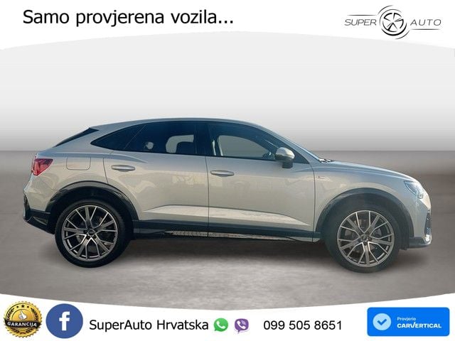 Audi Q3 Sportback 45 TFSI (245 KS) quattro S tronic S line LED+GR SJED+ACC