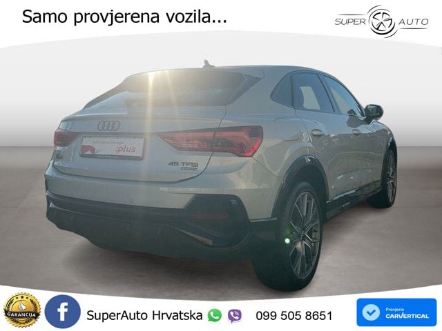 Audi Q3 Sportback 45 TFSI (245 KS) quattro S tronic S line LED+GR SJED+ACC