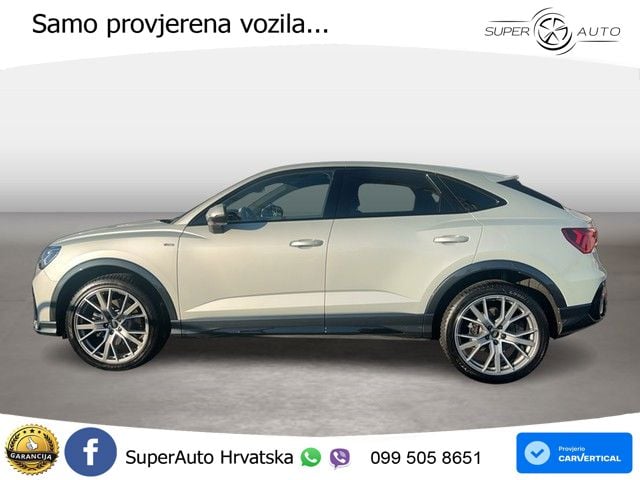 Audi Q3 Sportback 45 TFSI (245 KS) quattro S tronic S line LED+GR SJED+ACC