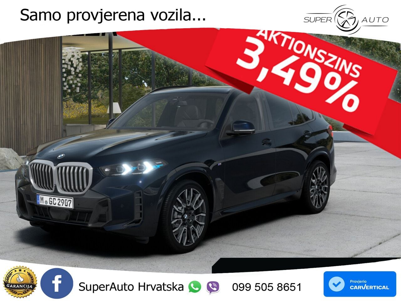 BMW X5 30d (298 KS) xDrive Steptronic M Sport ACC+HEAD+4xGR SJED+360+PANO