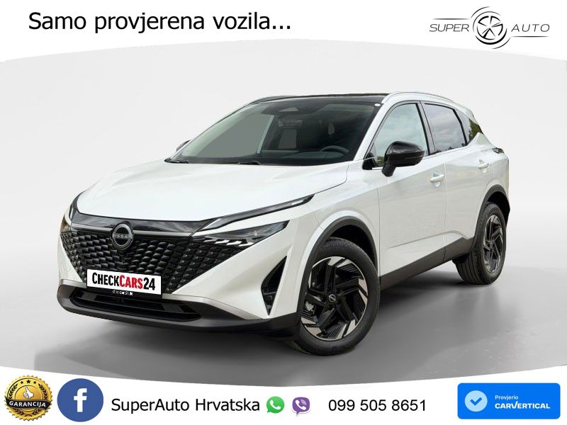 Nissan Qashqai 1.3 DIG-T (158 KS) Xtronic N-Connecta ACC+GR SJED+360+PANO