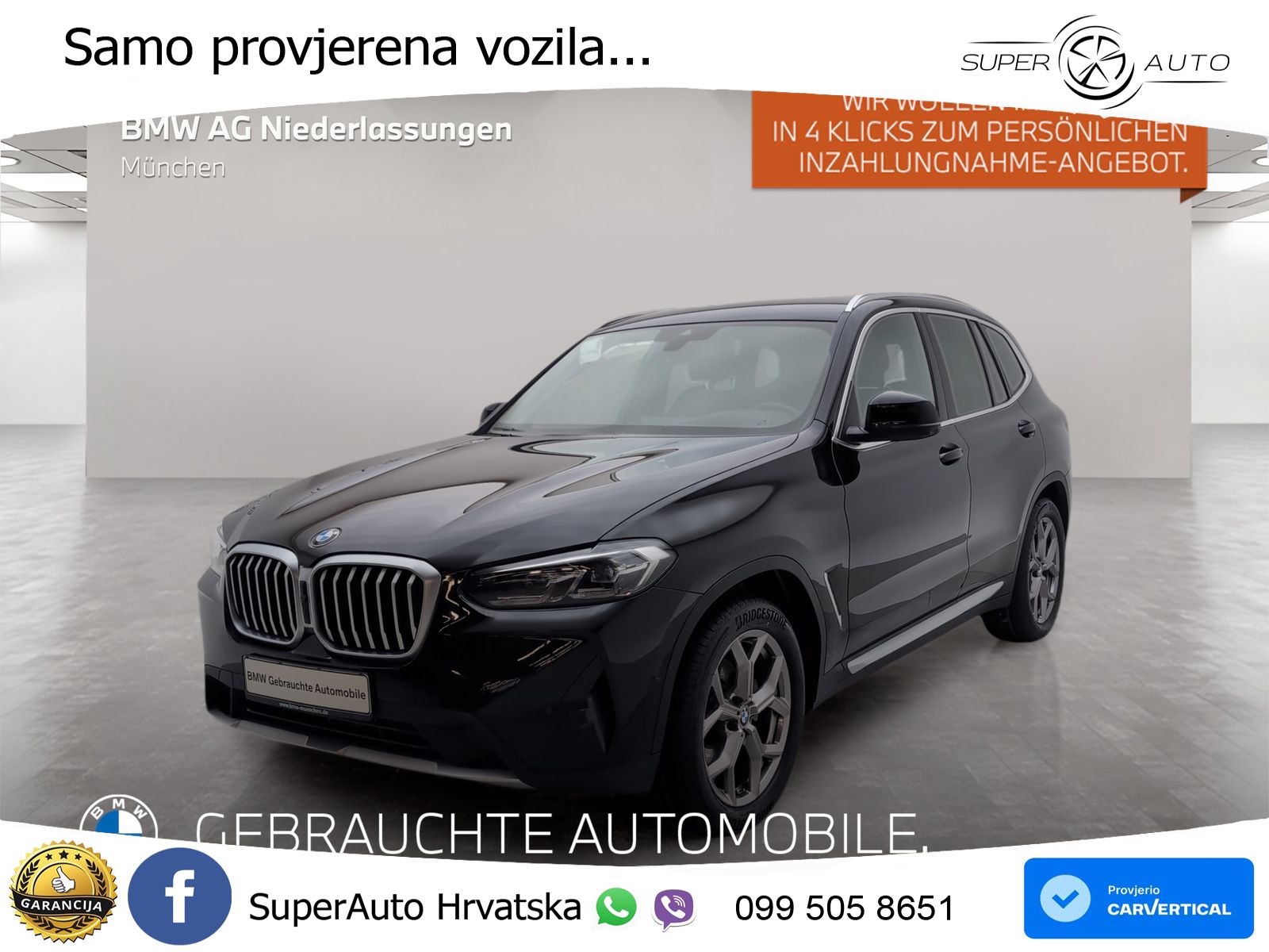BMW X3 20d xDrive Steptronic