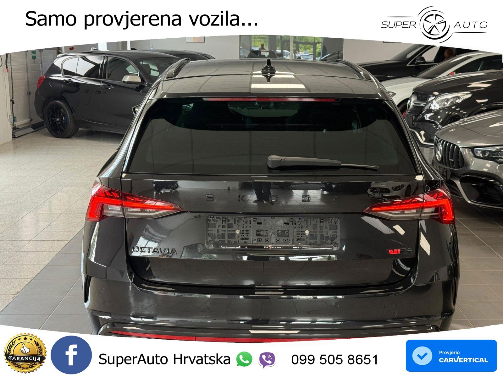 Škoda Octavia Combi RS 2.0 TSI (245 KS) DSG LED+GR SJED+ACC