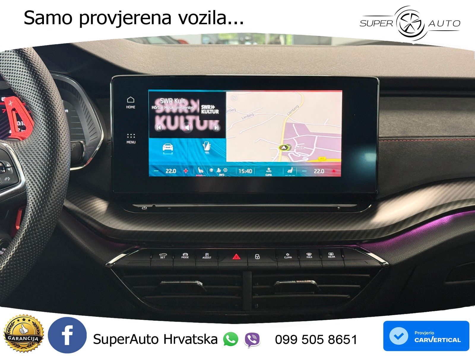 Škoda Octavia Combi RS 2.0 TSI (245 KS) DSG LED+GR SJED+ACC
