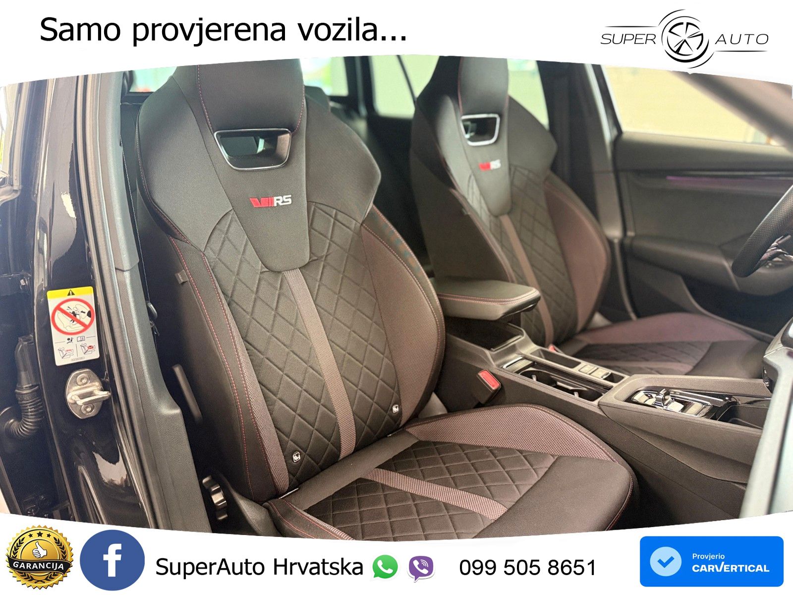 Škoda Octavia Combi RS 2.0 TSI (245 KS) DSG LED+GR SJED+ACC
