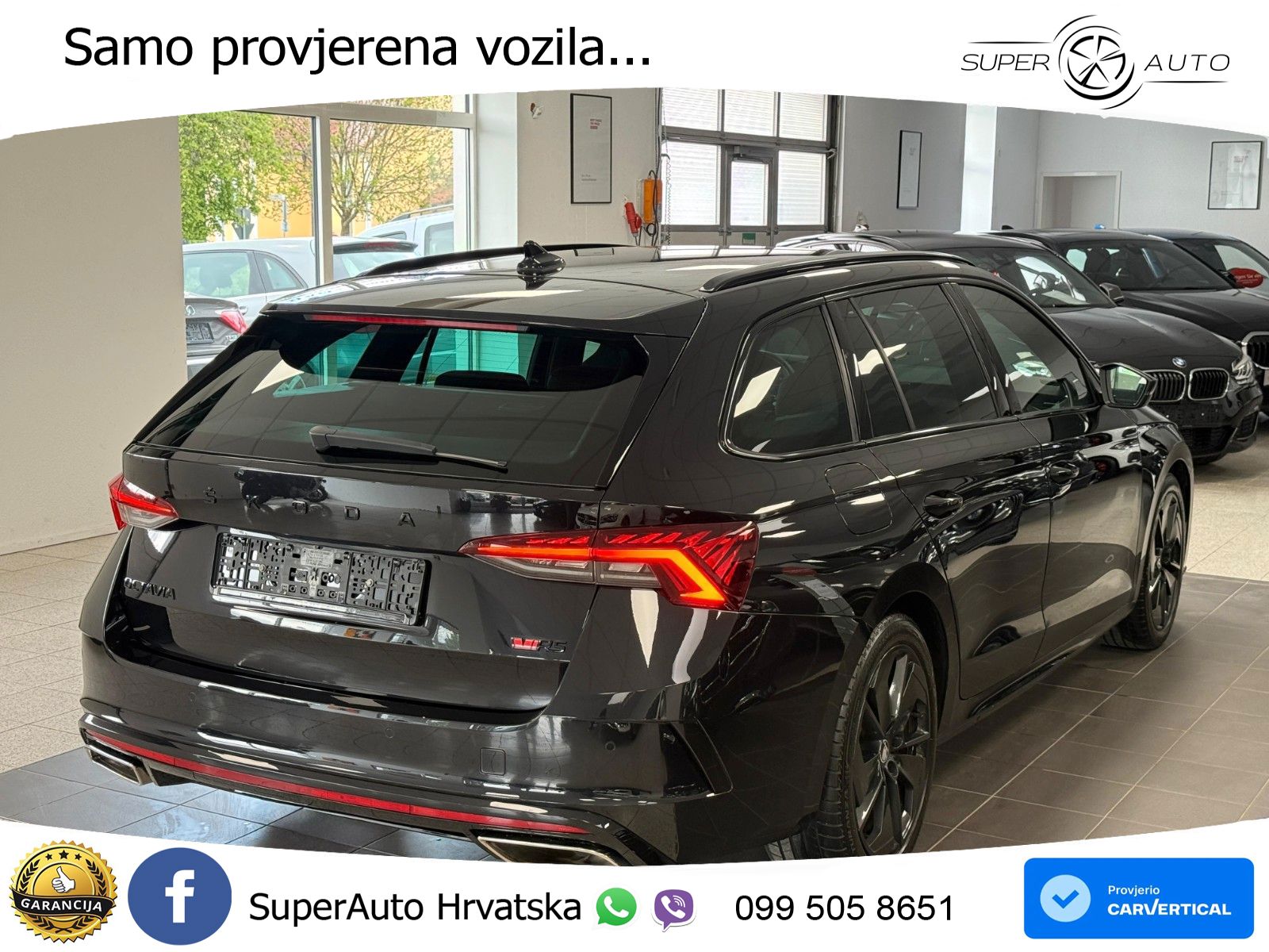 Škoda Octavia Combi RS 2.0 TSI (245 KS) DSG LED+GR SJED+ACC