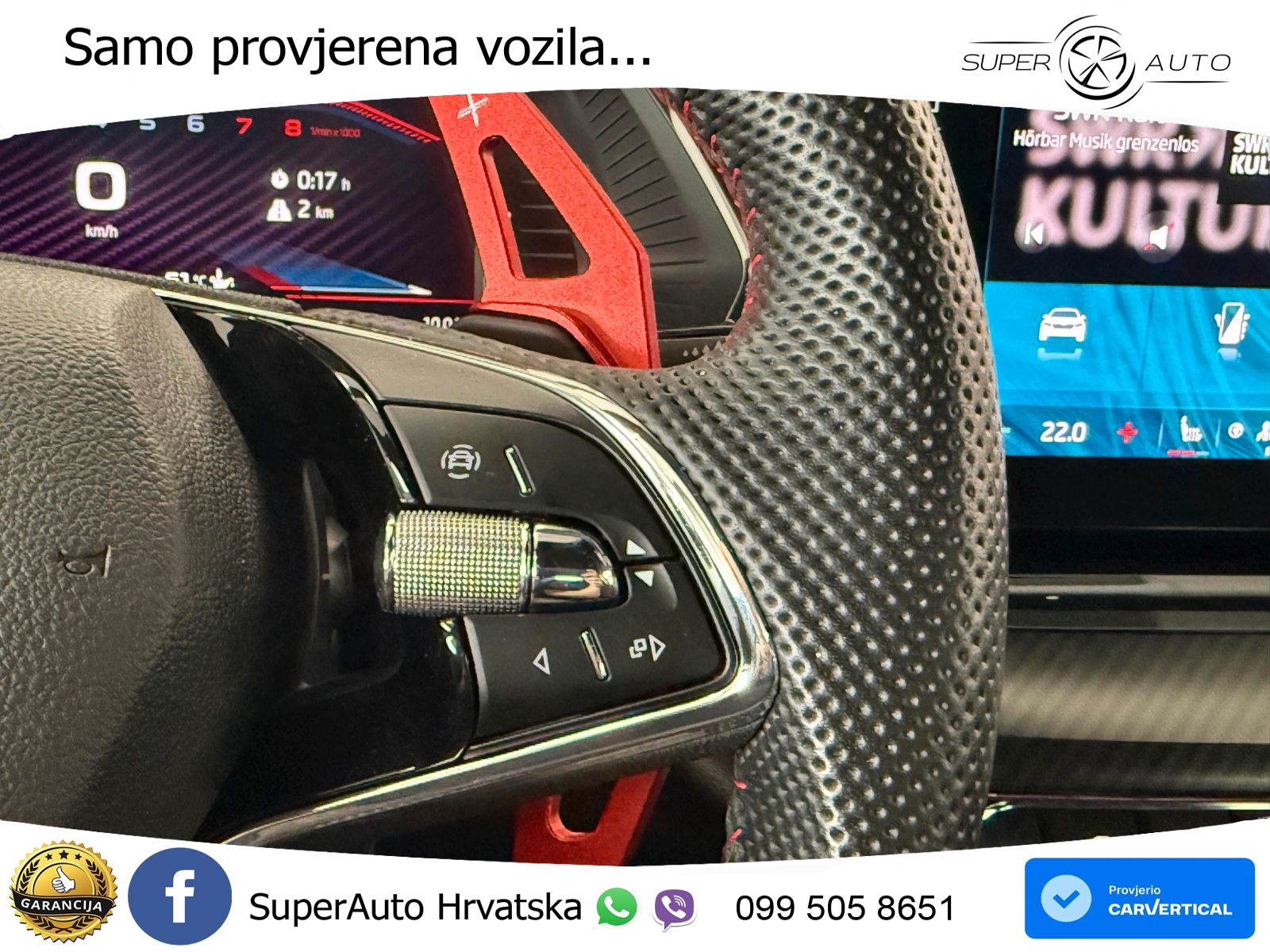 Škoda Octavia Combi RS 2.0 TSI (245 KS) DSG LED+GR SJED+ACC