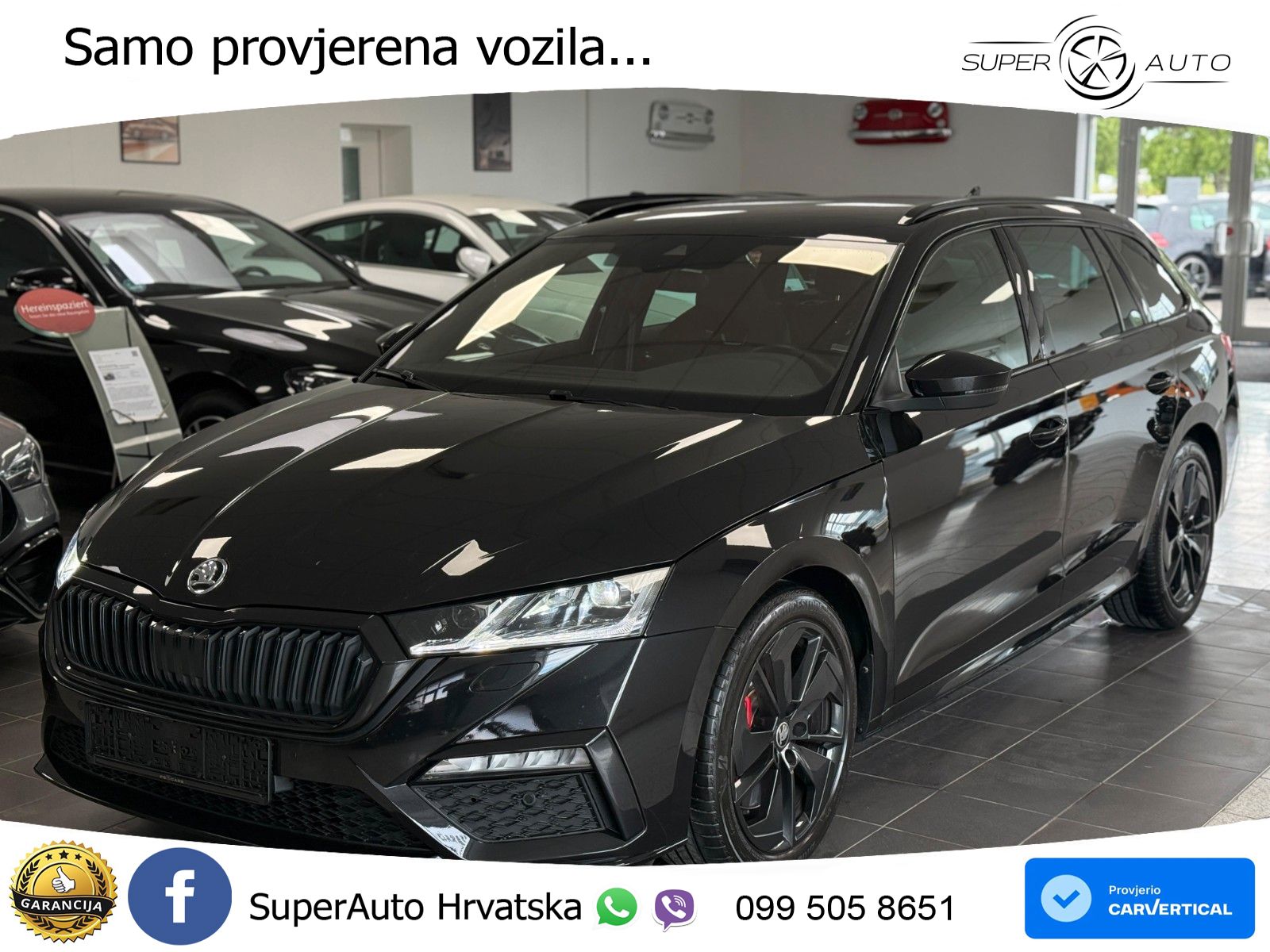 Škoda Octavia Combi RS 2.0 TSI (245 KS) DSG LED+GR SJED+ACC
