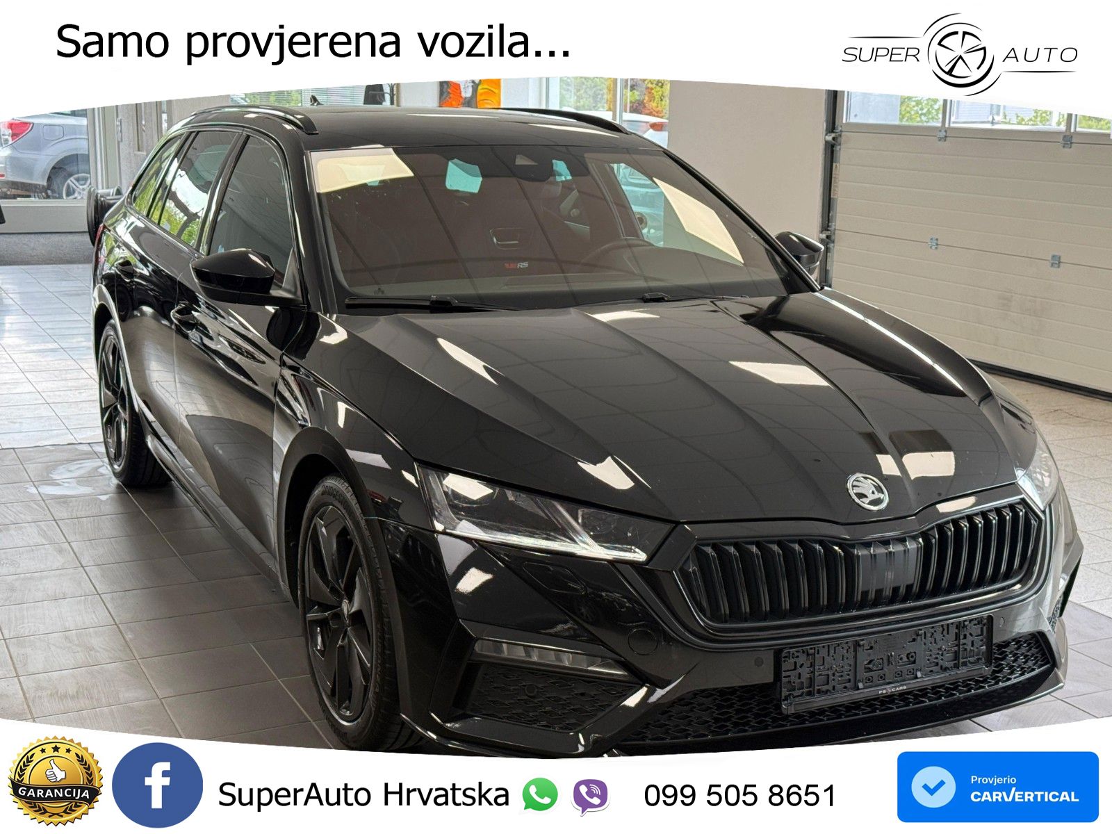 Škoda Octavia Combi RS 2.0 TSI (245 KS) DSG LED+GR SJED+ACC
