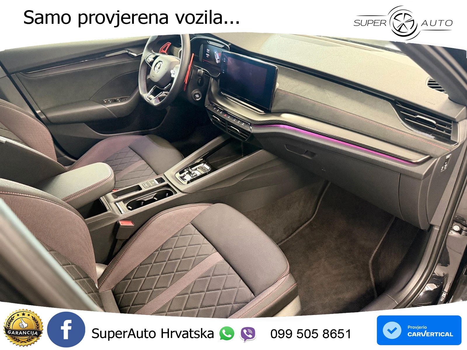 Škoda Octavia Combi RS 2.0 TSI (245 KS) DSG LED+GR SJED+ACC