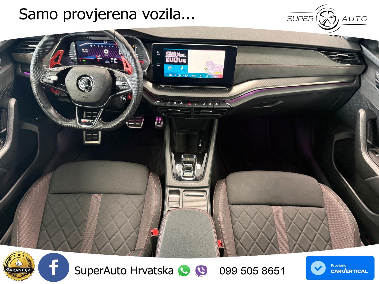 Škoda Octavia Combi RS 2.0 TSI (245 KS) DSG LED+GR SJED+ACC