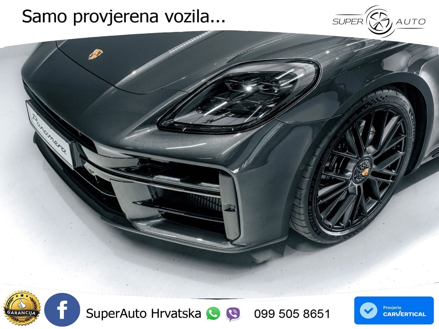 Porsche Panamera GTS 4.0 V8 (500 KS) PDK ZRAČNI+ACC+GR SJED+KAM+PANO