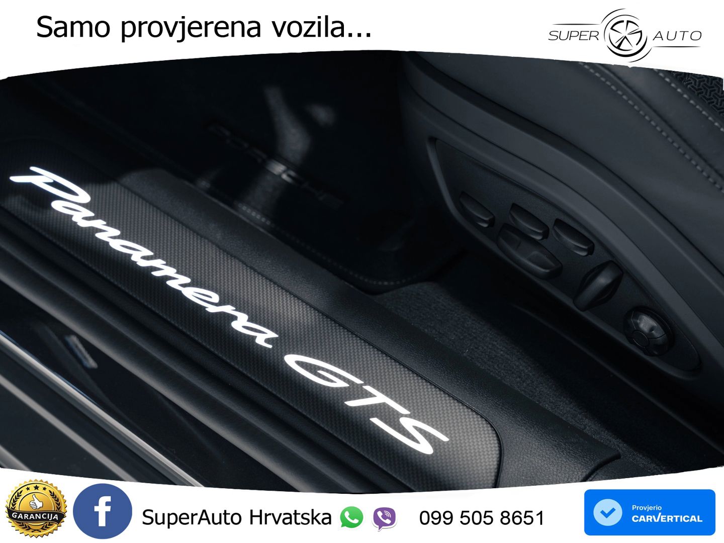 Porsche Panamera GTS 4.0 V8 (500 KS) PDK ZRAČNI+ACC+GR SJED+KAM+PANO