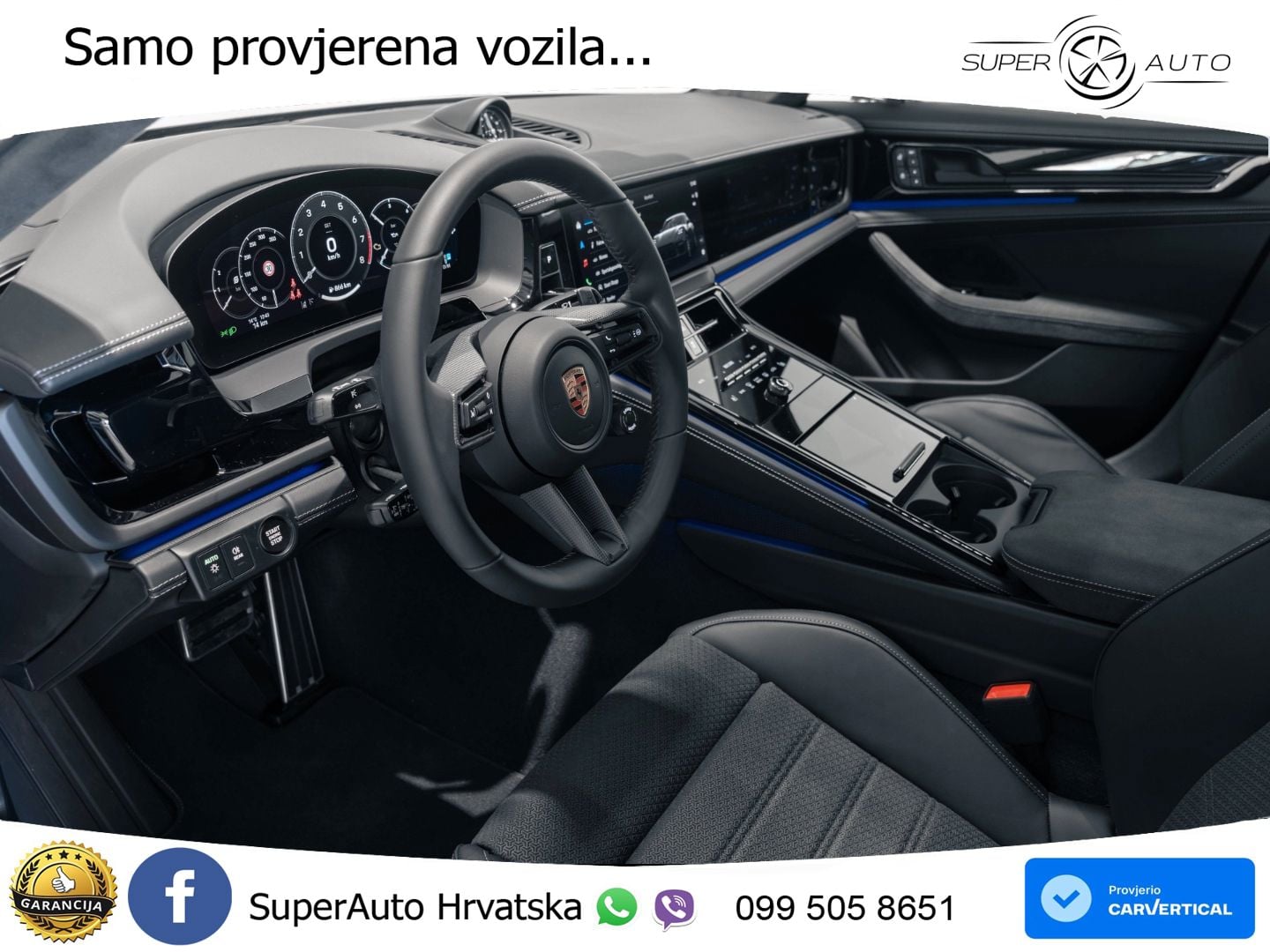 Porsche Panamera GTS 4.0 V8 (500 KS) PDK ZRAČNI+ACC+GR SJED+KAM+PANO