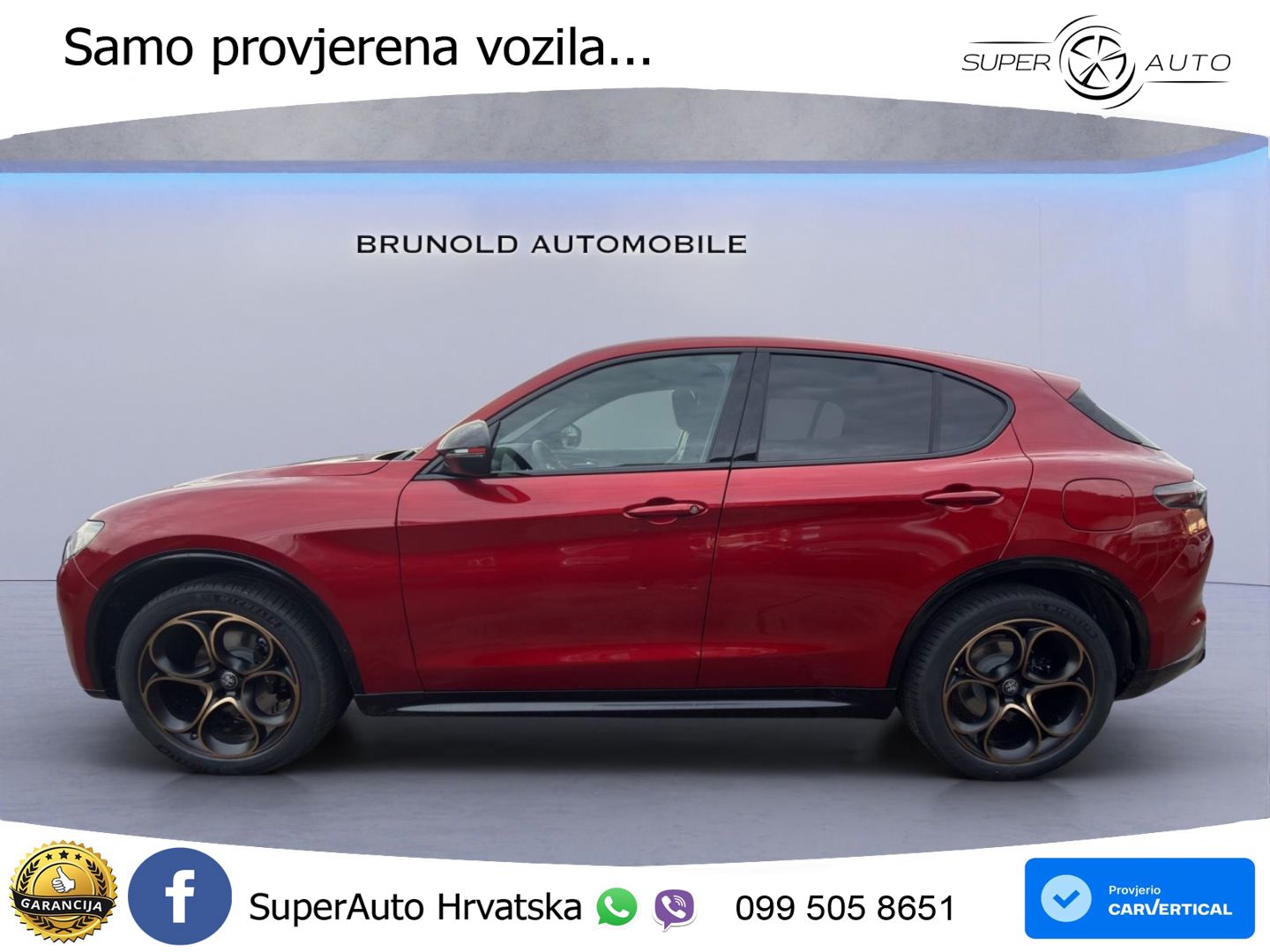 Alfa Romeo Stelvio 2.0 Turbo (280 KS) Q4 Automatic LED+GR SJED+ACC