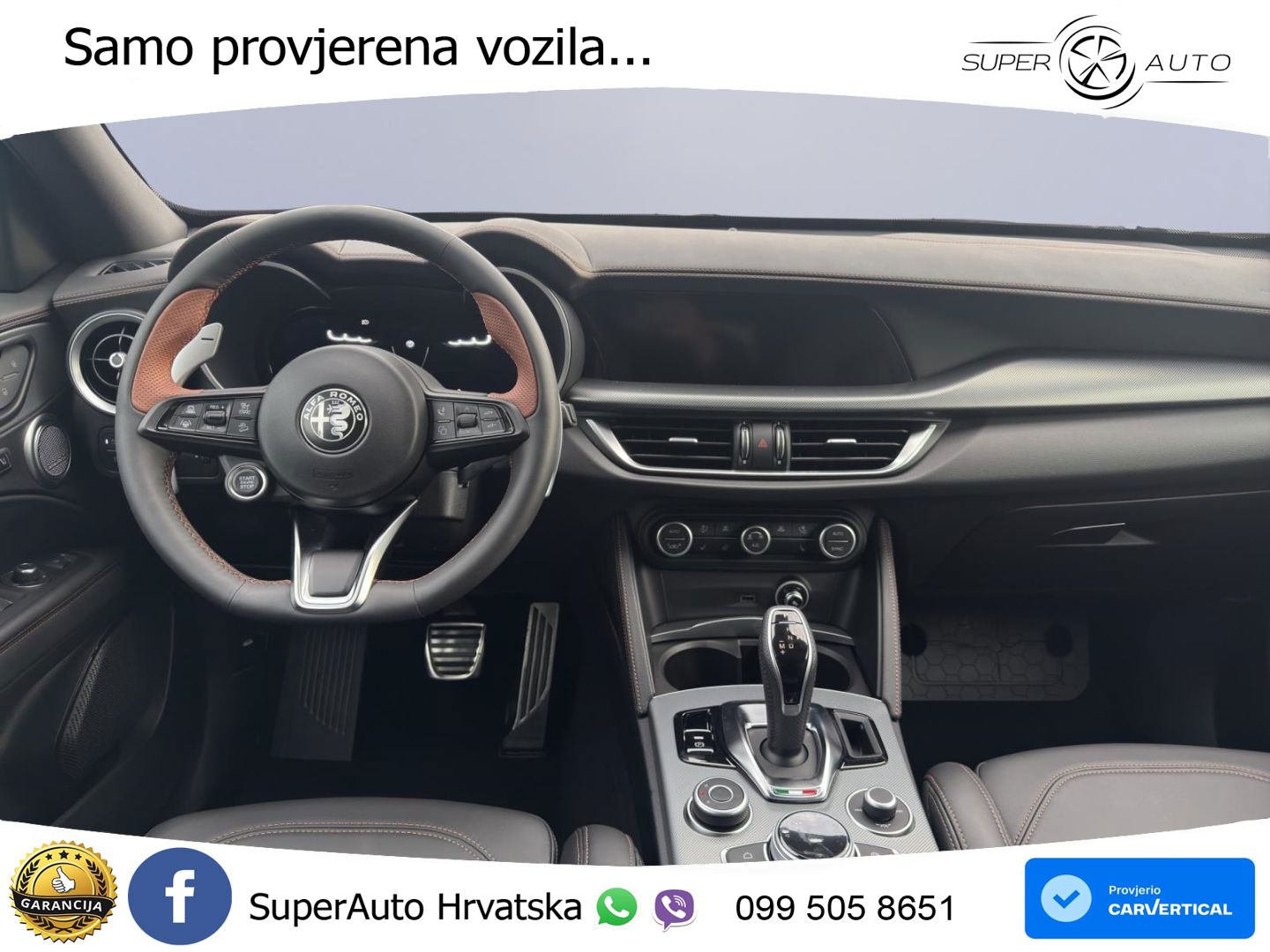Alfa Romeo Stelvio 2.0 Turbo (280 KS) Q4 Automatic LED+GR SJED+ACC