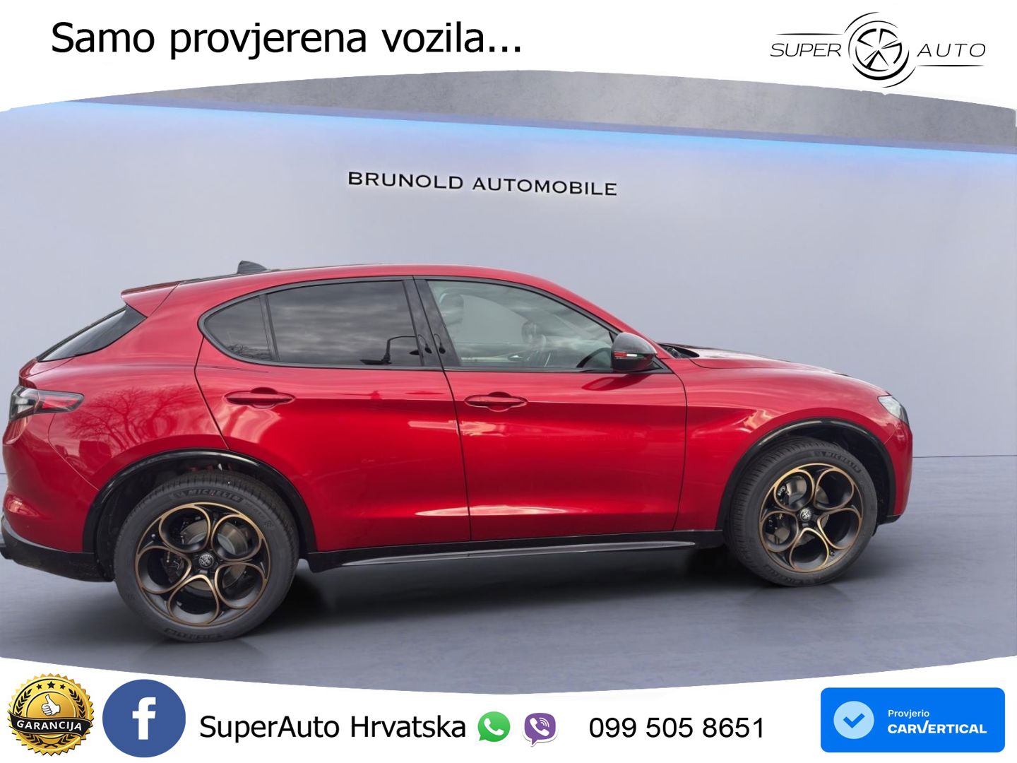 Alfa Romeo Stelvio 2.0 Turbo (280 KS) Q4 Automatic LED+GR SJED+ACC