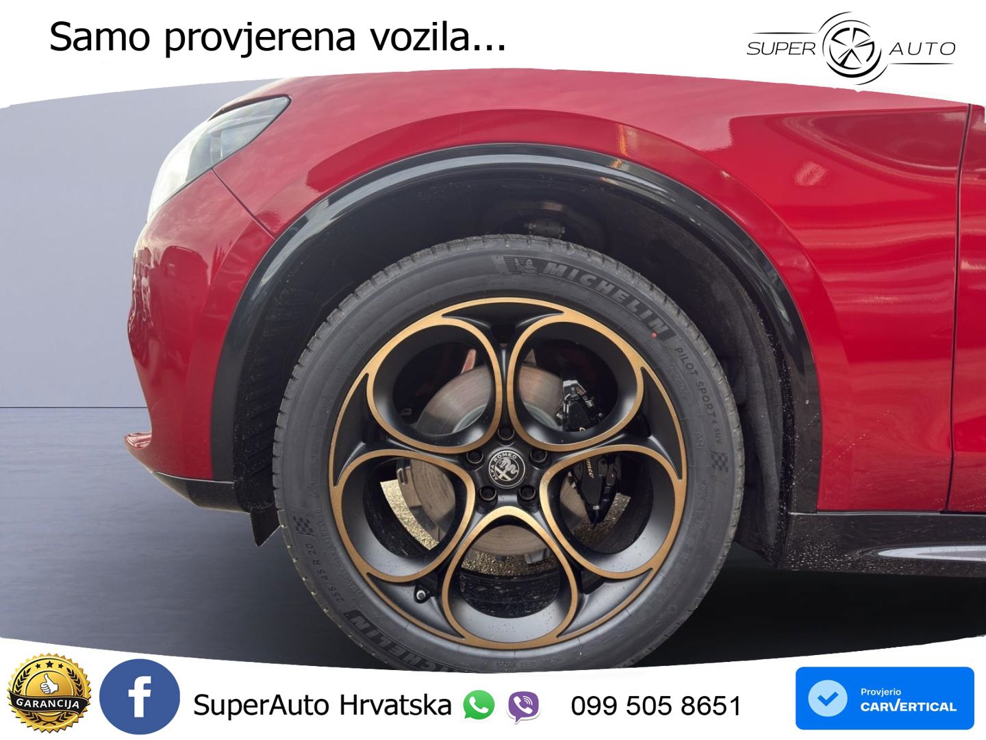 Alfa Romeo Stelvio 2.0 Turbo (280 KS) Q4 Automatic LED+GR SJED+ACC