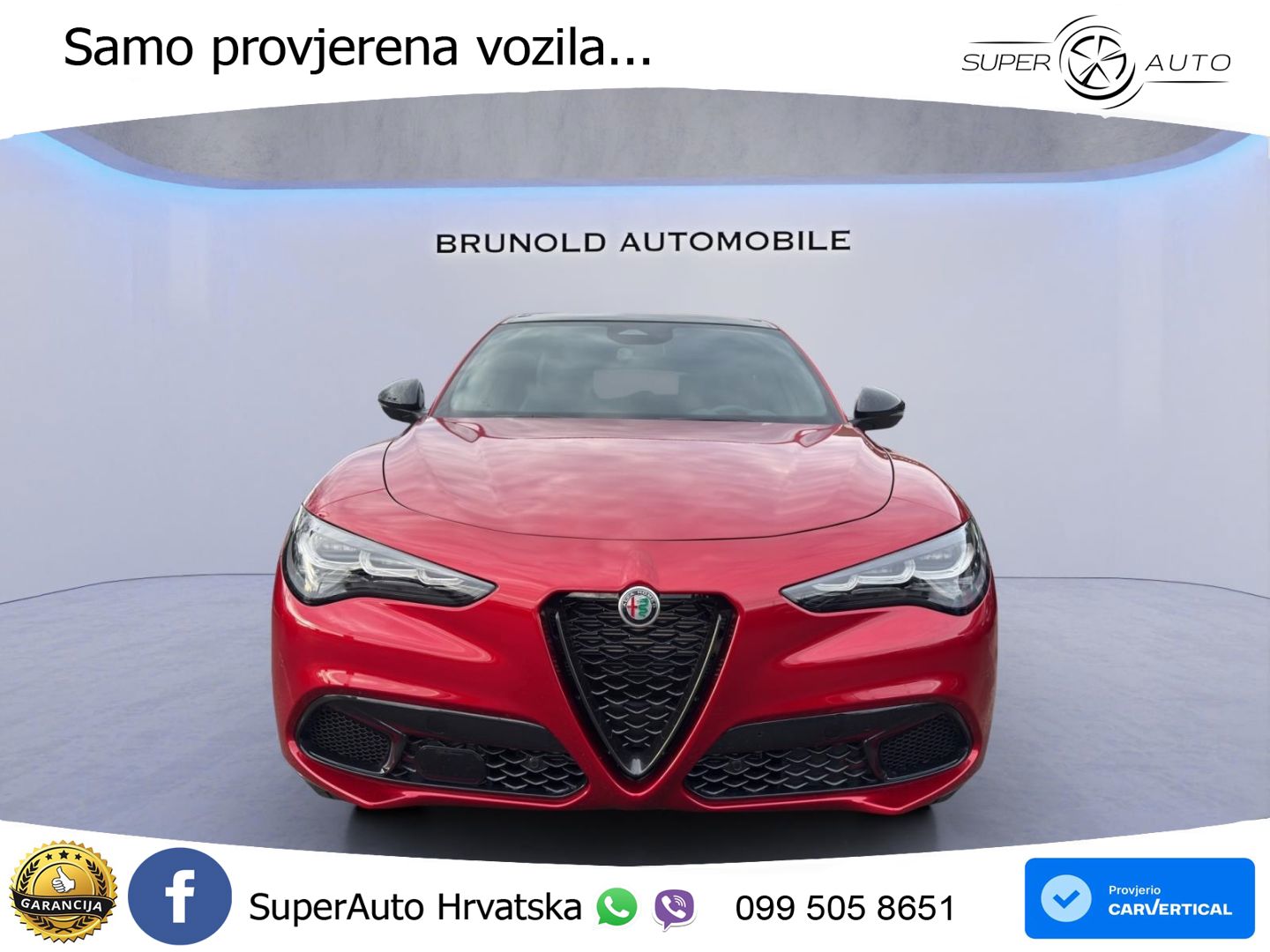 Alfa Romeo Stelvio 2.0 Turbo (280 KS) Q4 Automatic LED+GR SJED+ACC