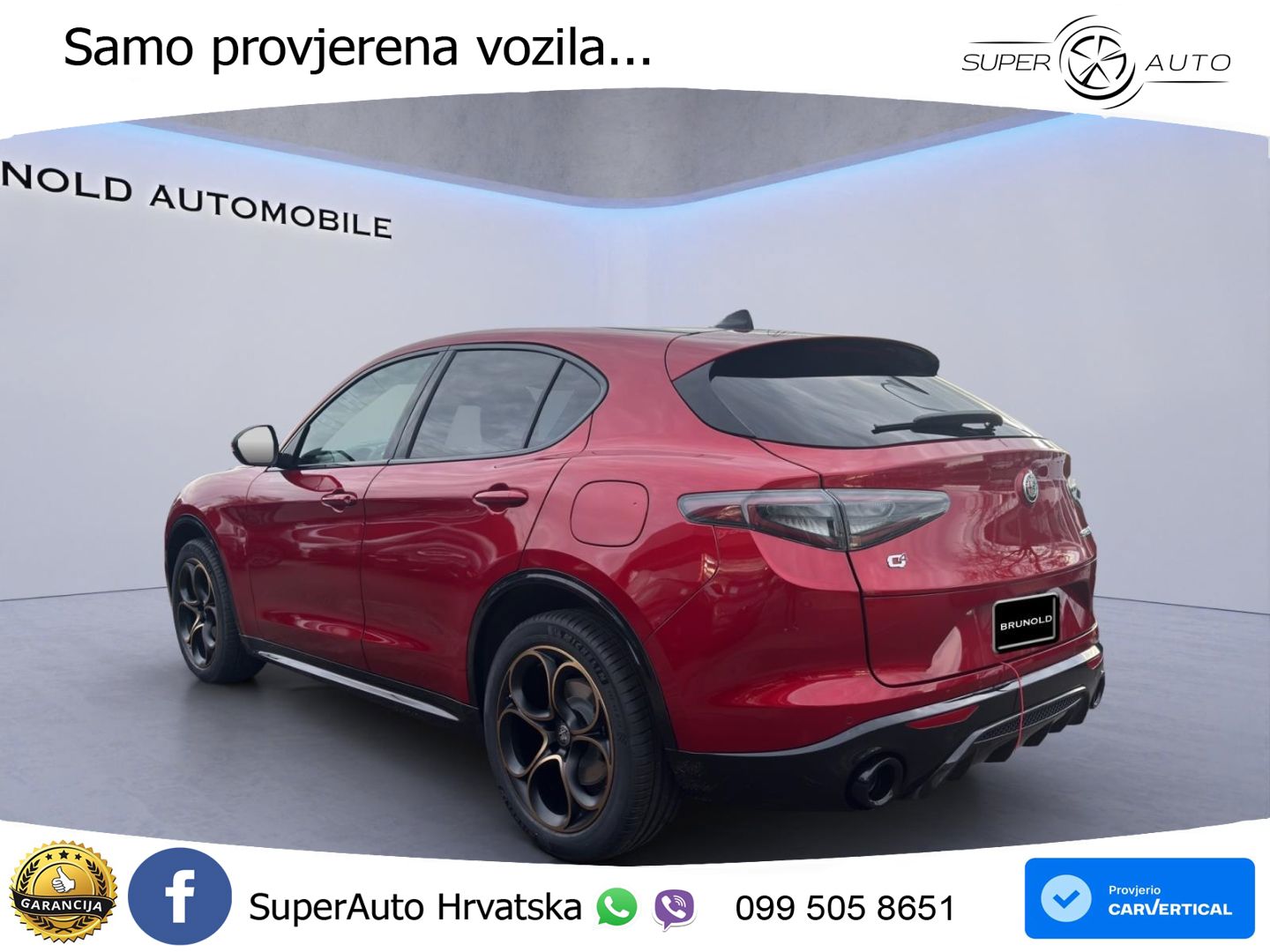 Alfa Romeo Stelvio 2.0 Turbo (280 KS) Q4 Automatic LED+GR SJED+ACC