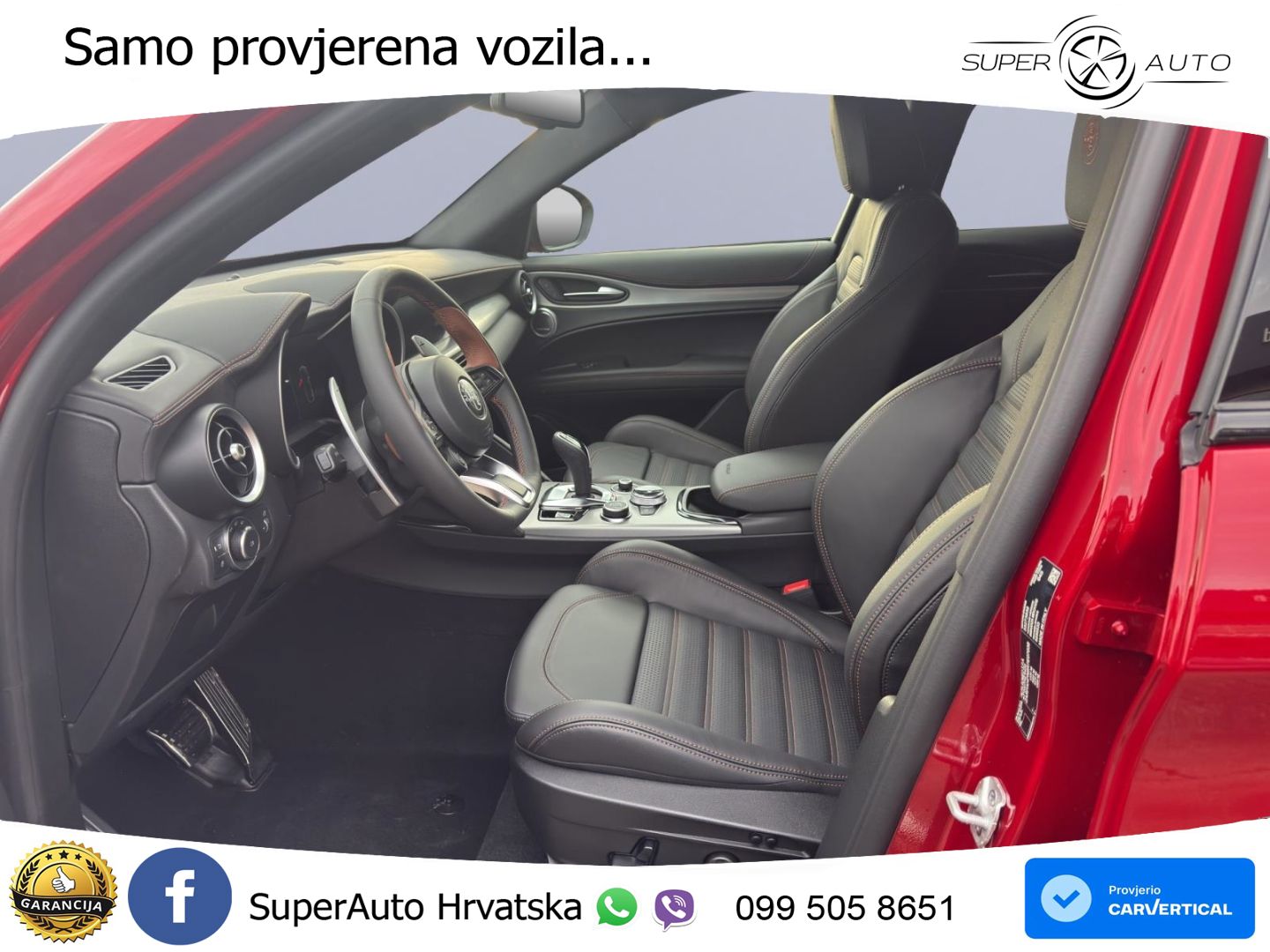 Alfa Romeo Stelvio 2.0 Turbo (280 KS) Q4 Automatic LED+GR SJED+ACC