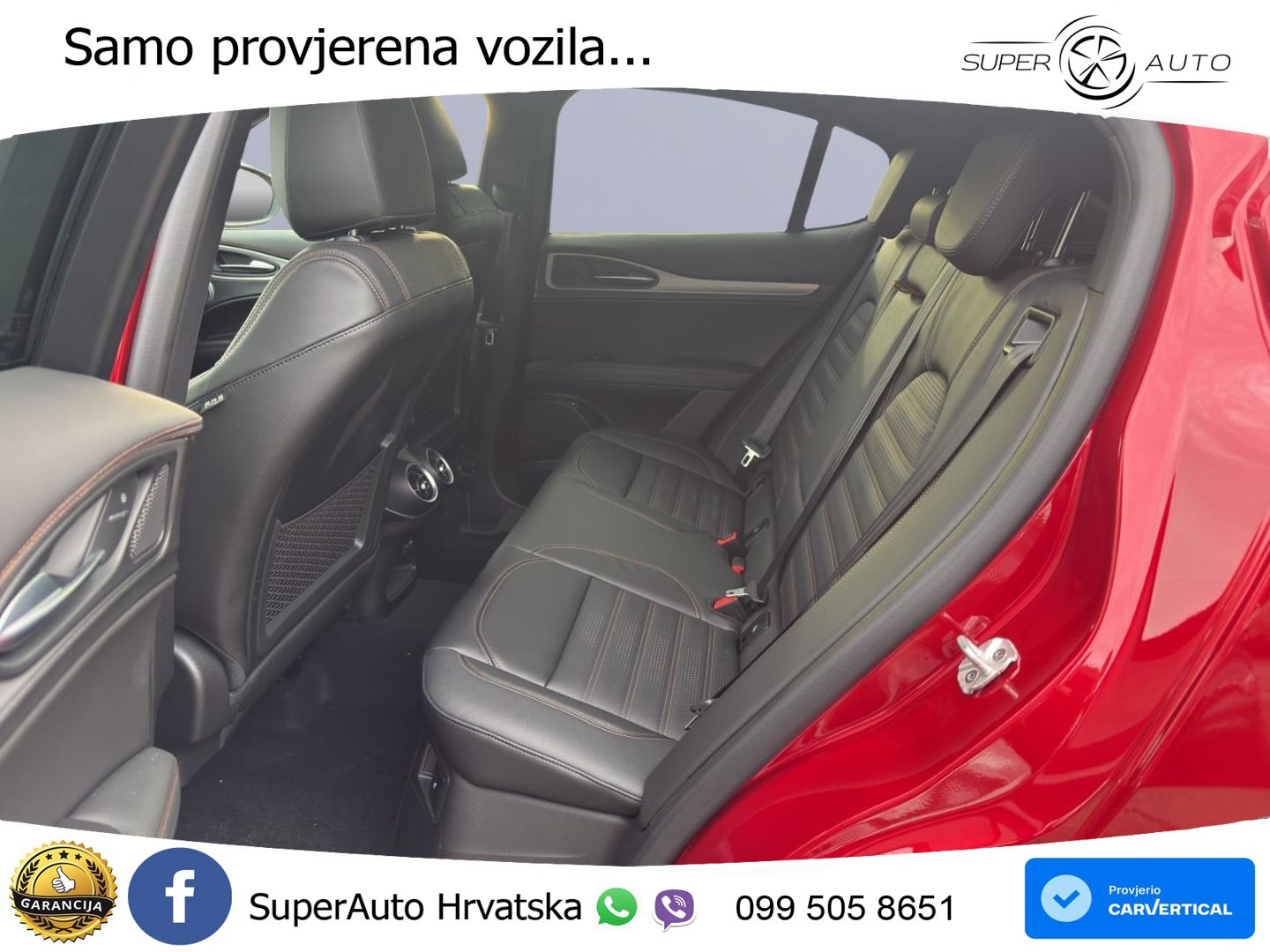 Alfa Romeo Stelvio 2.0 Turbo (280 KS) Q4 Automatic LED+GR SJED+ACC
