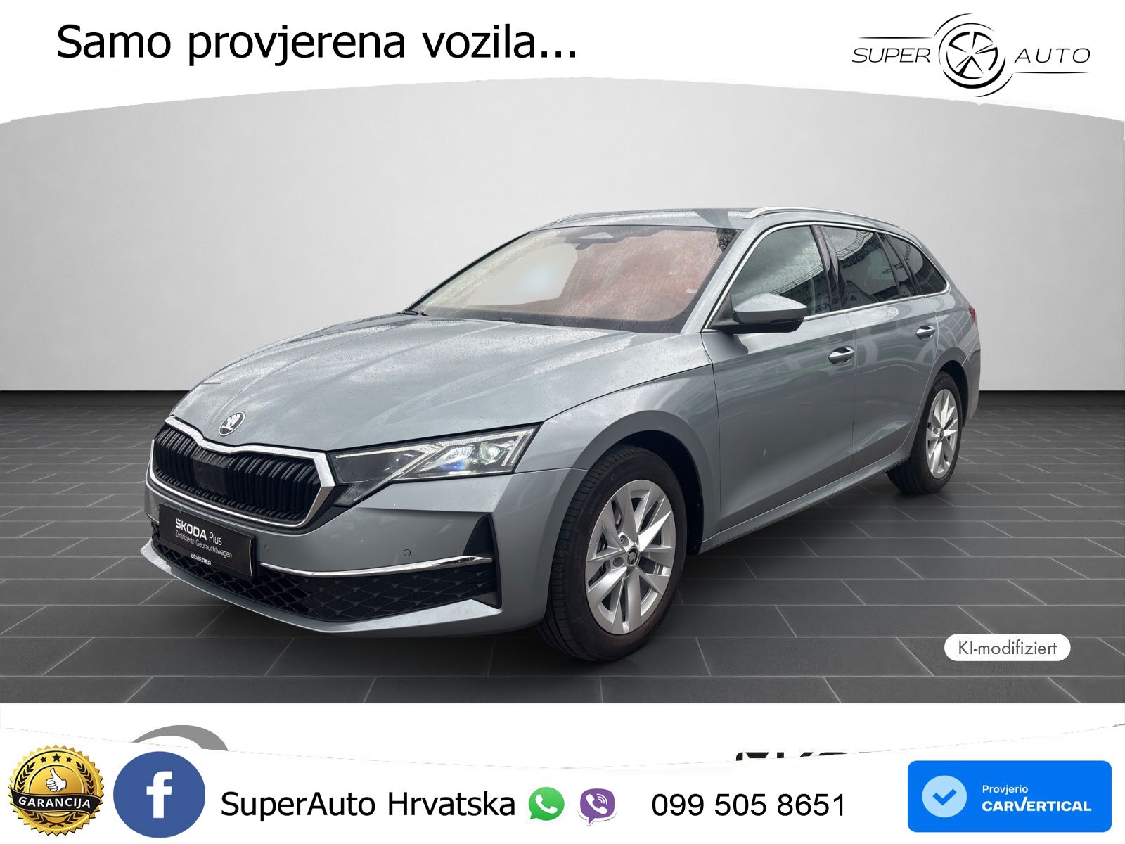 Škoda Octavia Combi 1.5 TSI (150 KS) DSG Selection LED+GR SJED+ACC