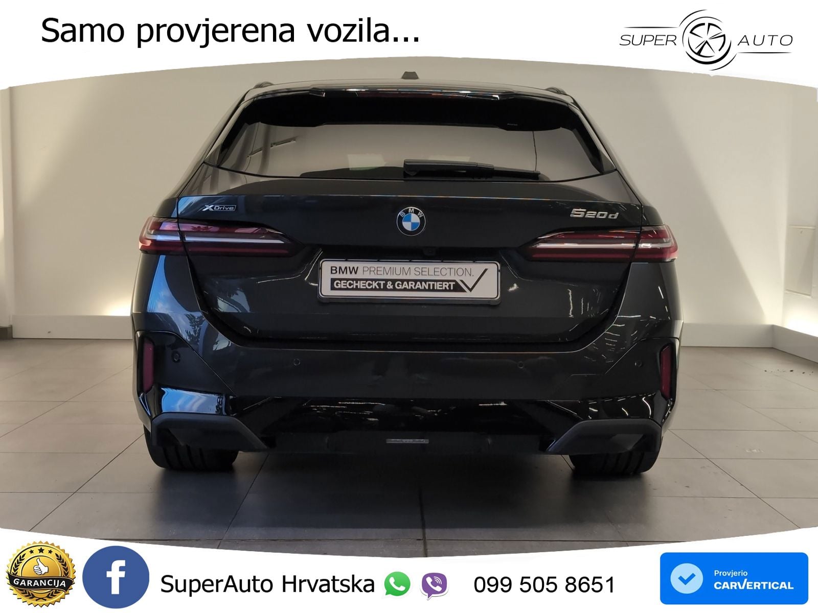 BMW 520d Touring (197 KS) xDrive Steptronic M Sport LED+GR SJED+ACC
