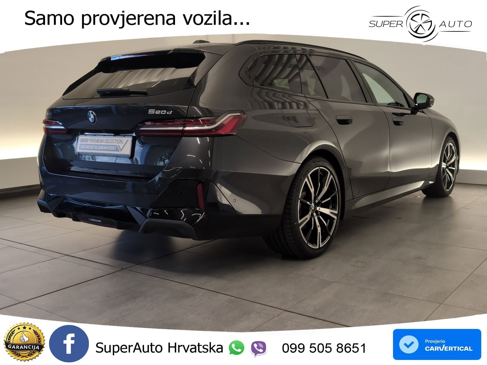 BMW 520d Touring (197 KS) xDrive Steptronic M Sport LED+GR SJED+ACC