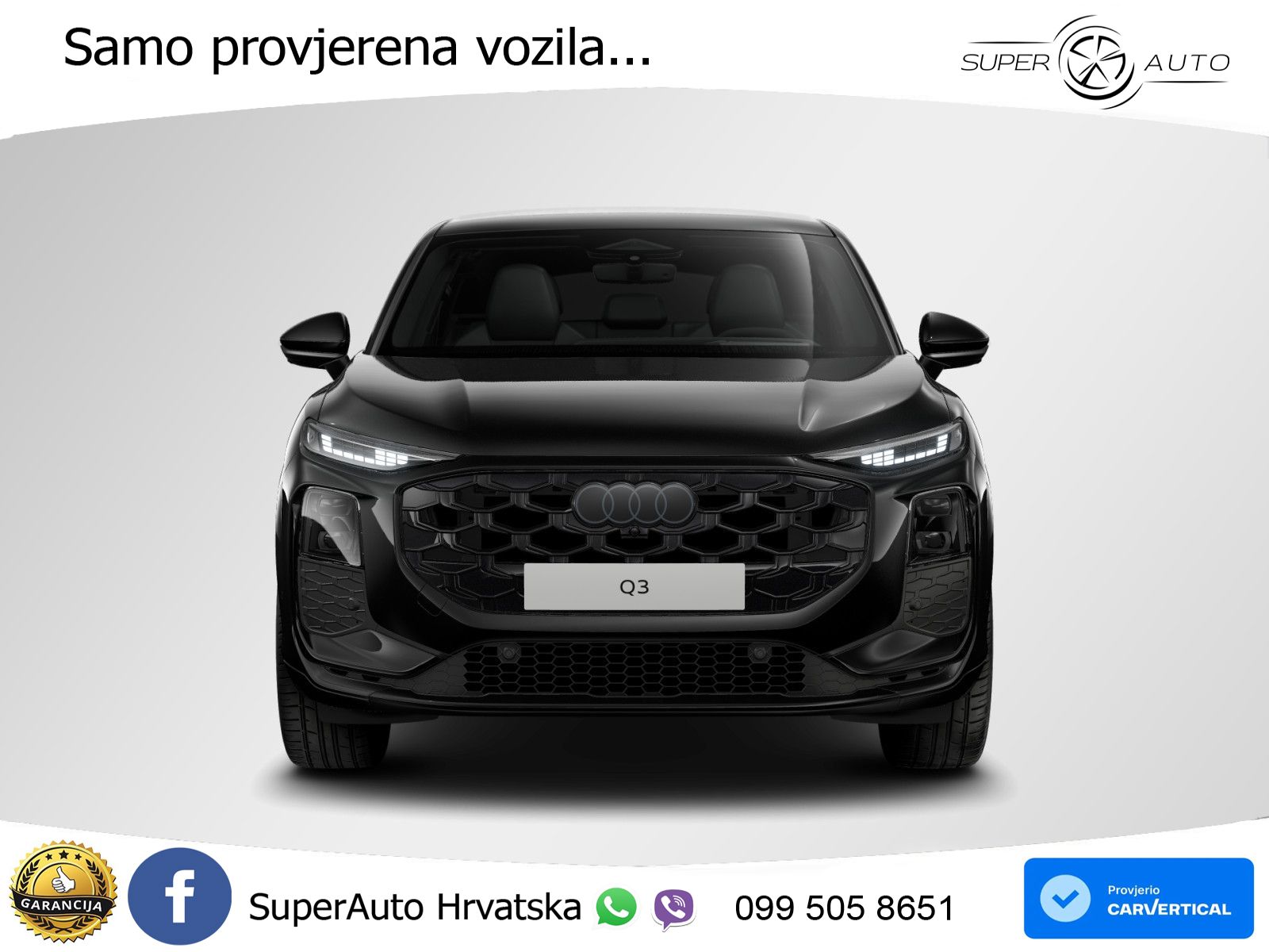 Audi Q3 III Sportback 2.0 TFSI (265 KS) quattro S tronic S line LED+GR SJED+ACC